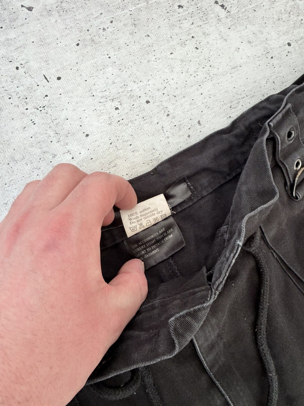 Other Vintage Y2K Cyber Goth Bondage Cargo Pants Multi Pocket Size US 33 - 14 Thumbnail