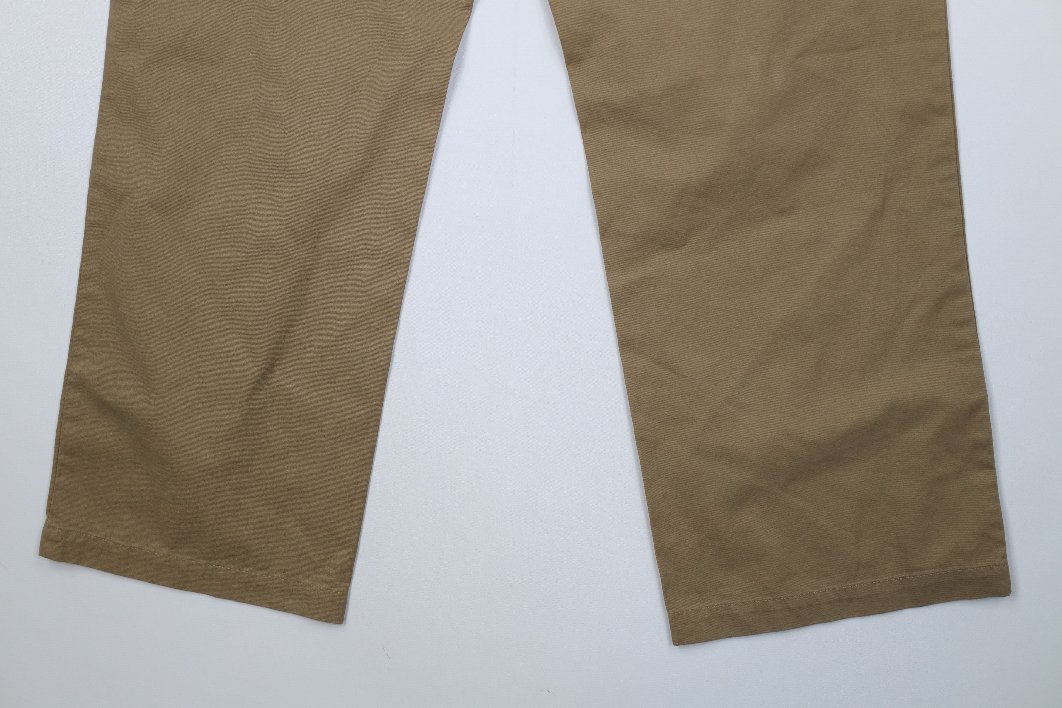 Banana Republic Deadstock Vintage Y2K Banana Republic Wide Leg Chino Pants Size US 35 - 10 Thumbnail