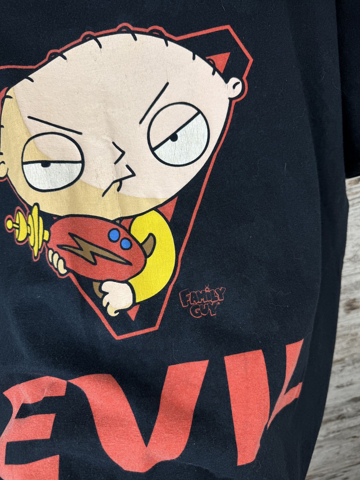 Vintage Mens Vintage Family Guy Evil T-shirt tee art Size US XL / EU 56 / 4 - 7 Thumbnail