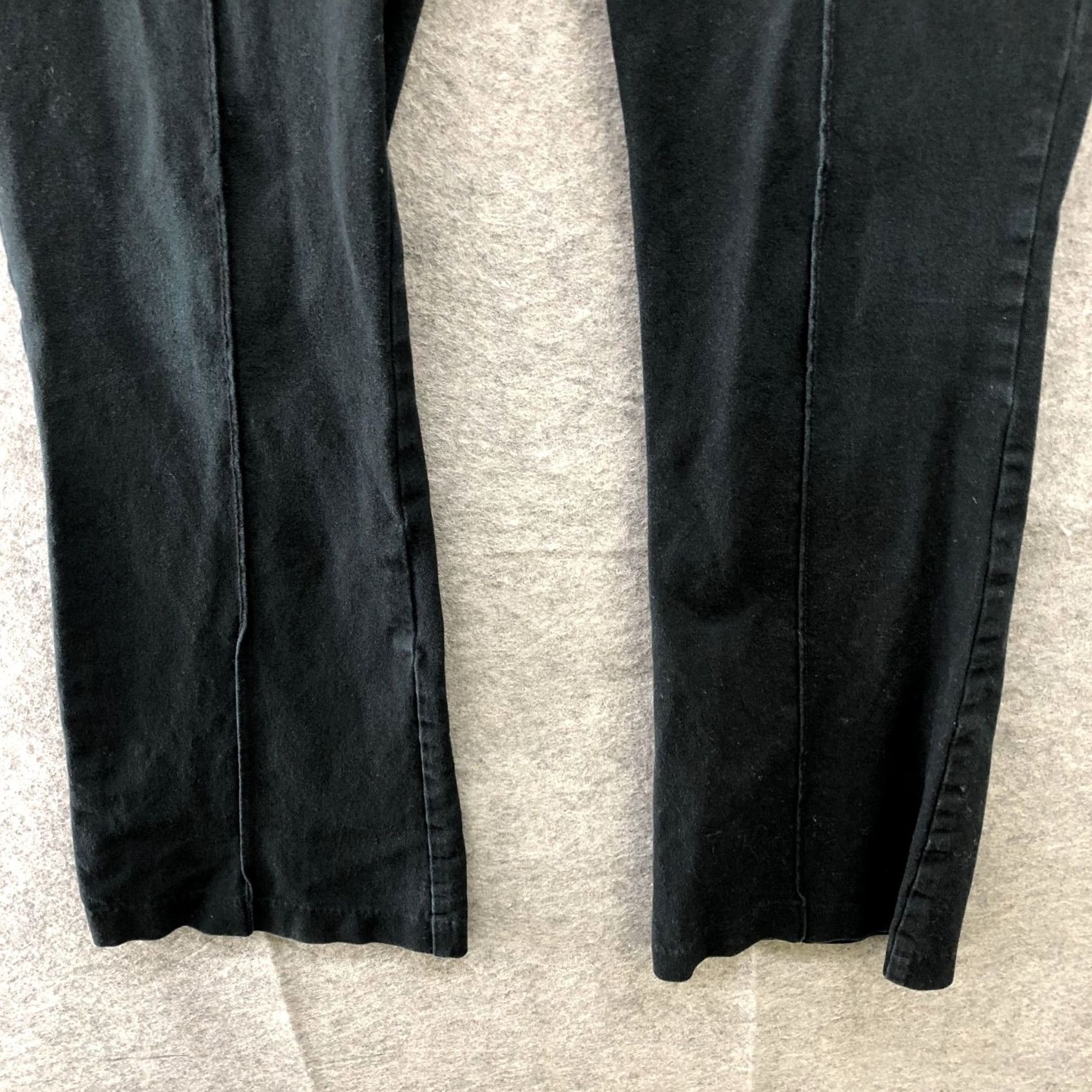 Gap Gap Pants Womens Size 6 Black Flared 29in Inseam Bi-Stretch Rise 10" Seamed Khakis Stretch Denim Slacks Casual Size 28" / US 6 / IT 42 - 5 Thumbnail