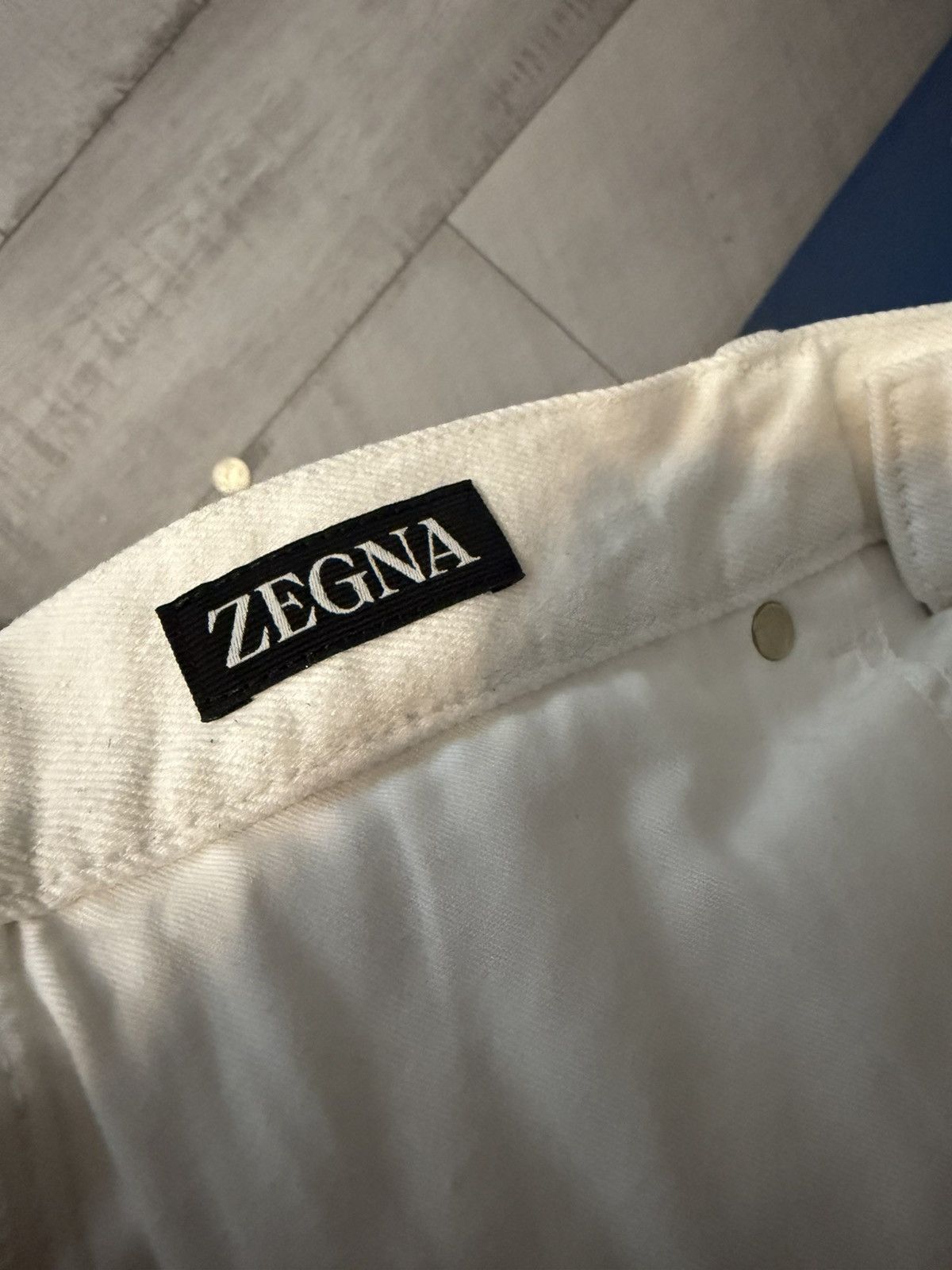 Ermenegildo Zegna White zegna pants Size US 32 / EU 48 - 14 Thumbnail