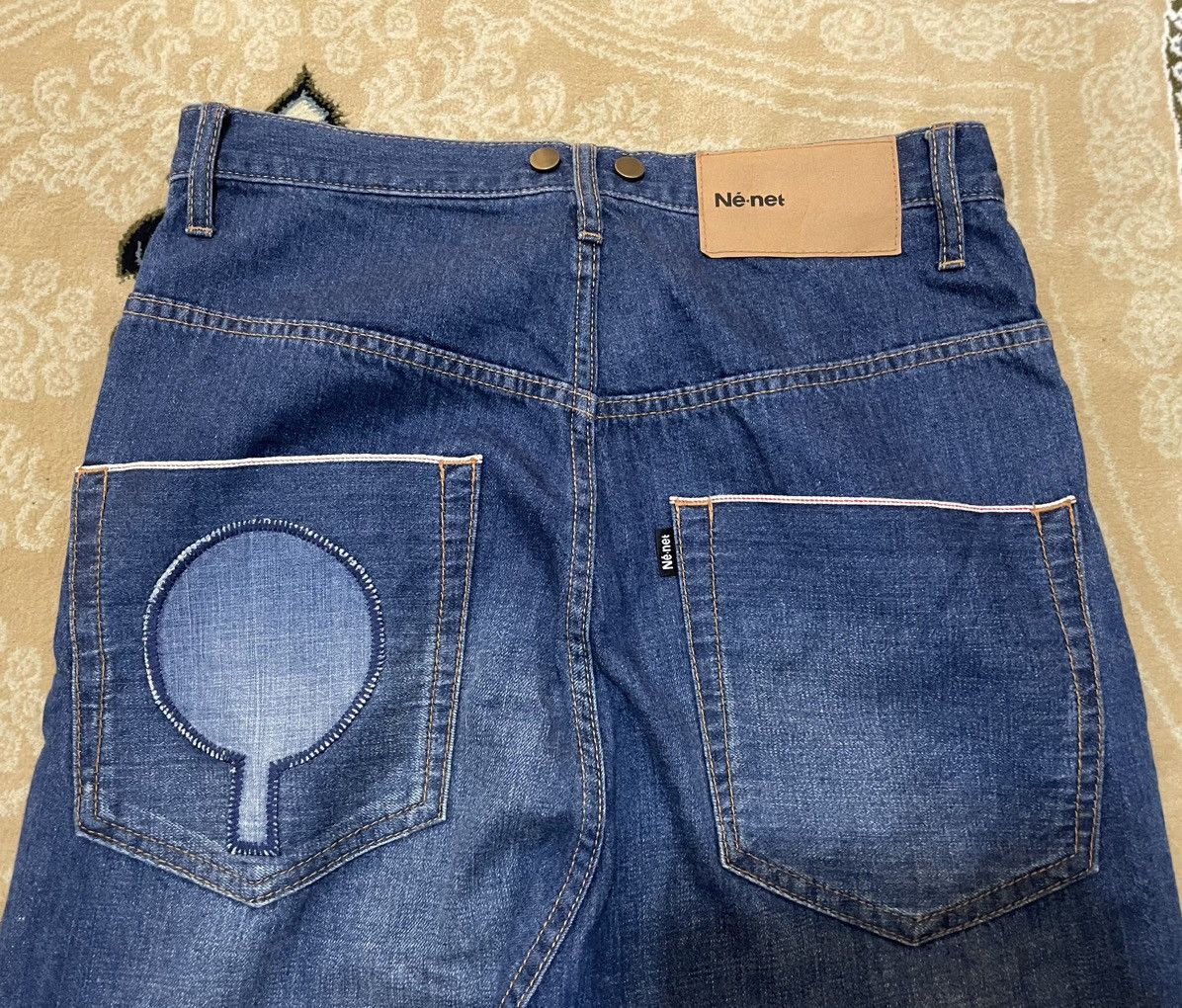 Designer × Ne-Net × Vintage Double Waist Issey Miyake Selvedge Denim Ne-Net Size US 30 / EU 46 - 6 Thumbnail