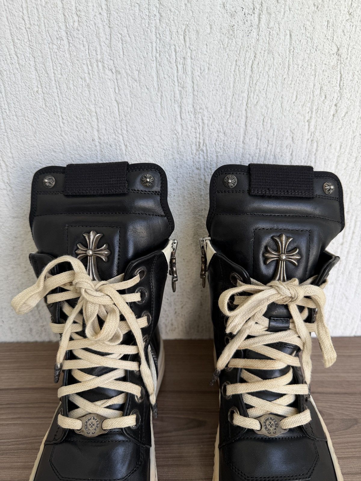 Chrome Hearts × Rick Owens W15 Geobasket Chrome hearts Size US 5.5 / EU 38 - 8 Thumbnail