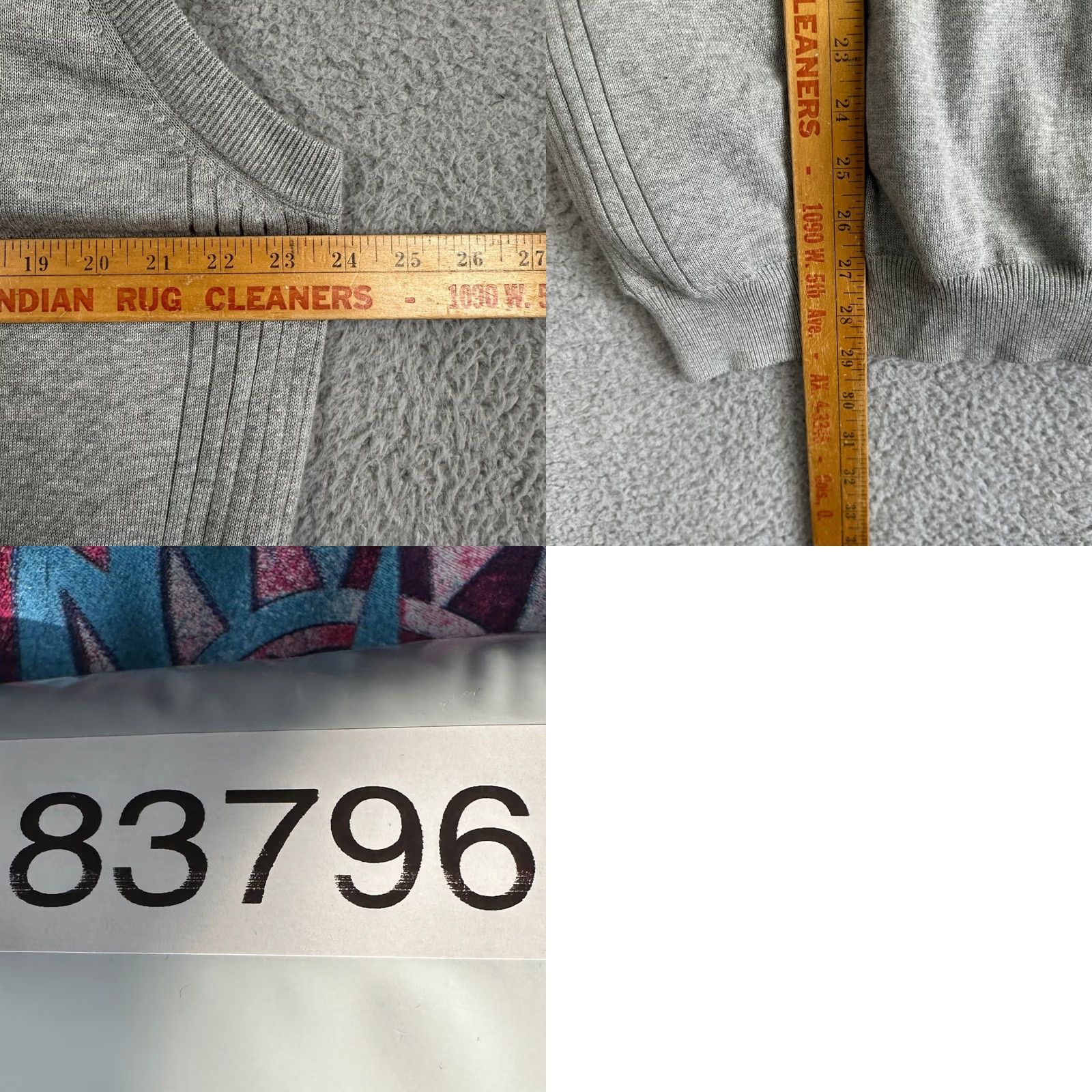 Vintage Greg Norman Sweater Vest Mens Large Gray Golf Sleeveless Quarter Zip Pullover Size US L / EU 52-54 / 3 - 8 Thumbnail