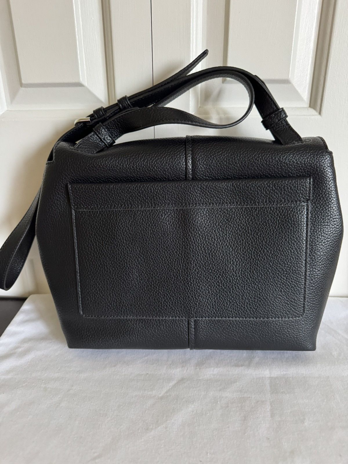 Calvin Klein CALVIN KLEIN Black Pebbled Faux Leather Shoulder Bag NWOT Size ONE SIZE - 3 Thumbnail