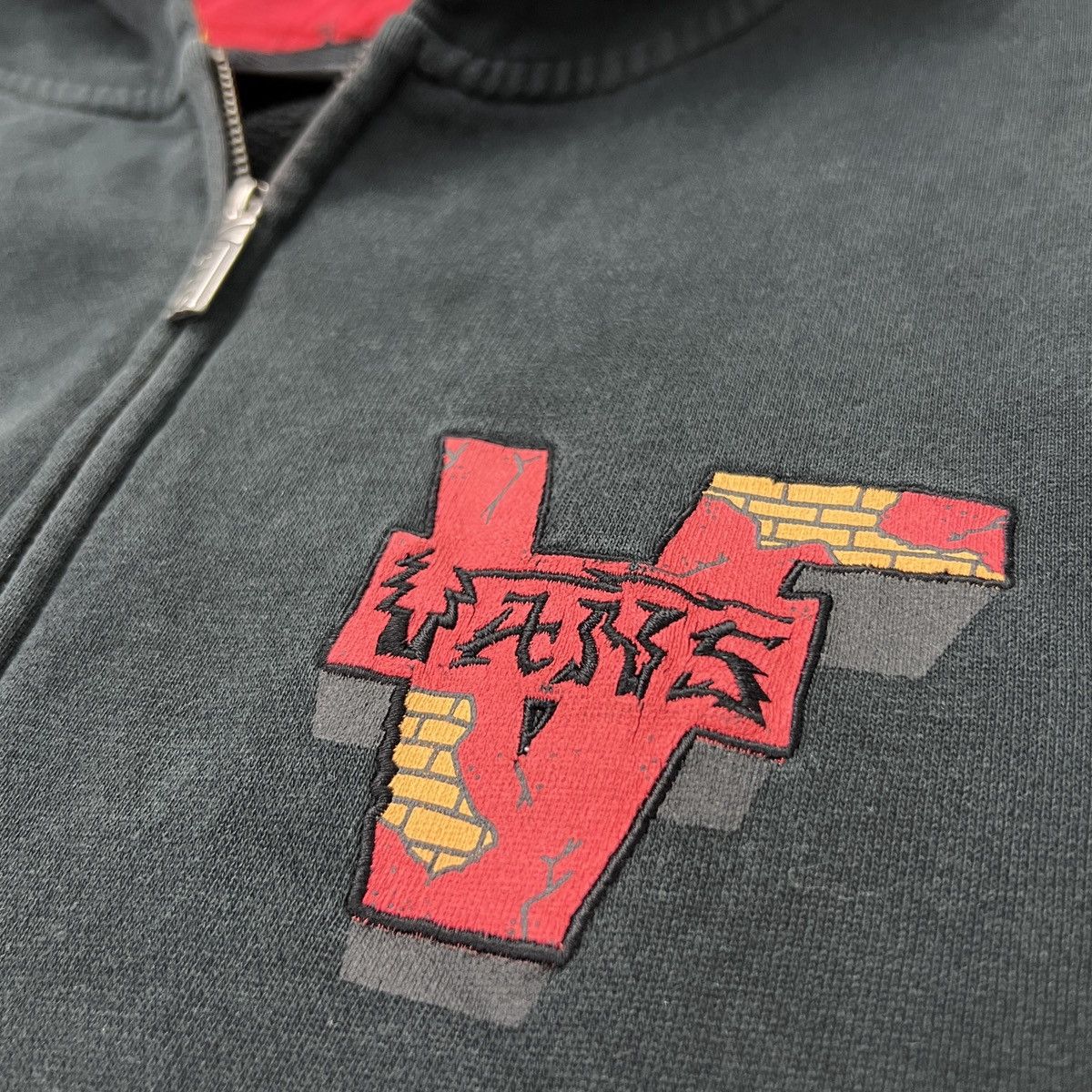 Vans × Vintage 00s VANS Zip Up Hoodie Size US S / EU 44-46 / 1 - 4 Thumbnail