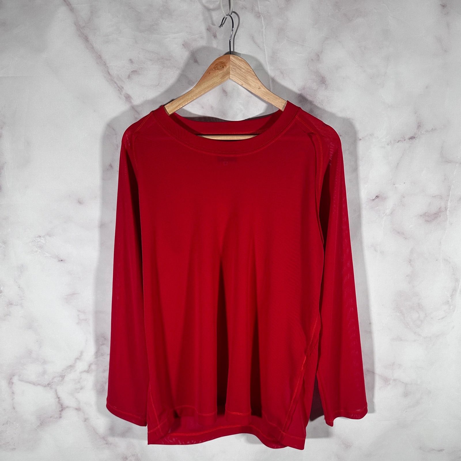 Needles Red Sheer Longsleeve Size US M / EU 48-50 / 2 - 1 Thumbnail