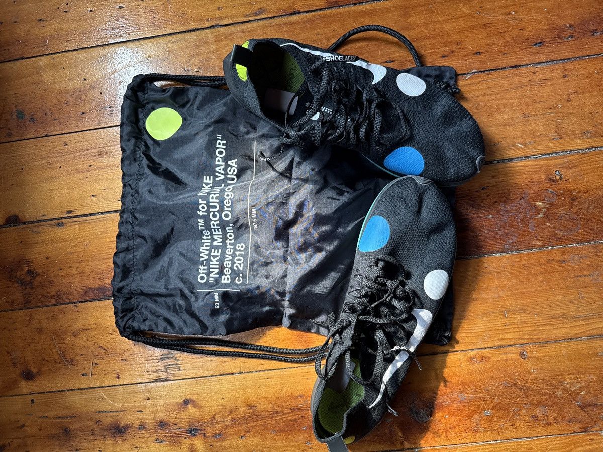 Nike × Off-White Nike Zoom Fly Mercurial Off-White Black Size US 10.5 / EU 43-44 - 1 Thumbnail