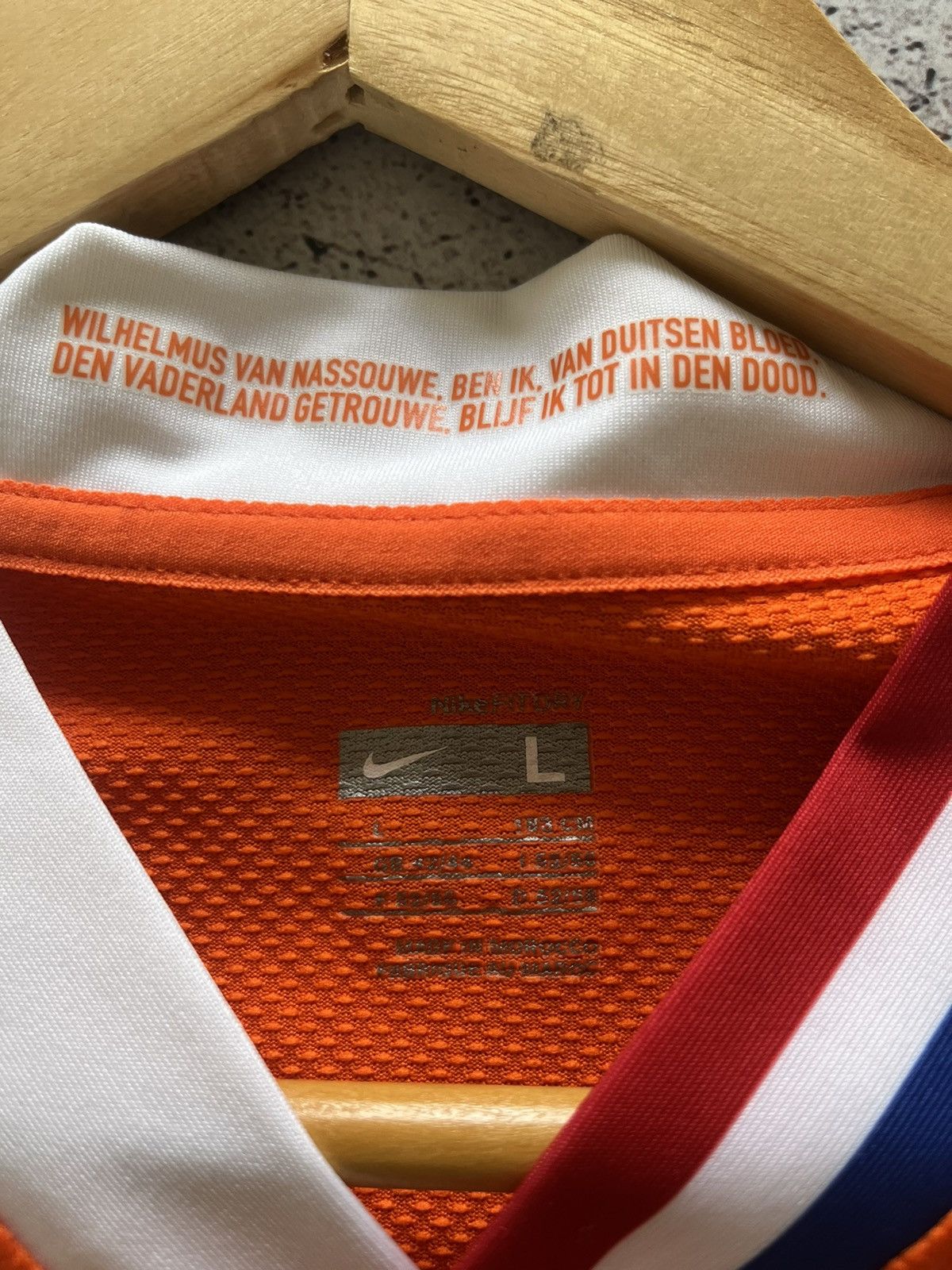 Nike NIKE NETHERLANDS 2010 2011 HOME FOOTBALL SHIRT SOCCER JERSEY Size US L / EU 52-54 / 3 - 5 Thumbnail