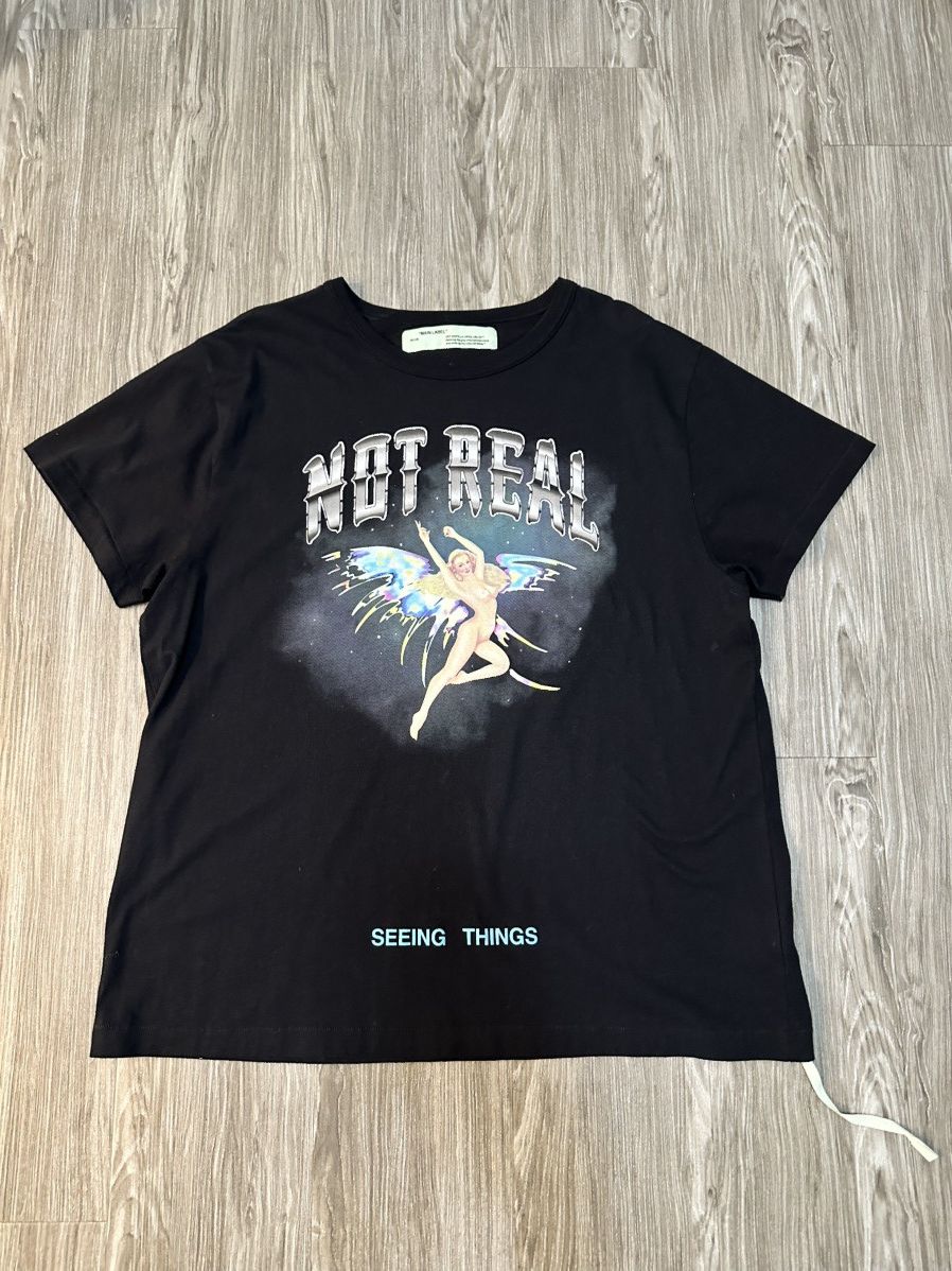 Off-White Off white seeing things t shirt Size US M / EU 48-50 / 2 - 1 Thumbnail