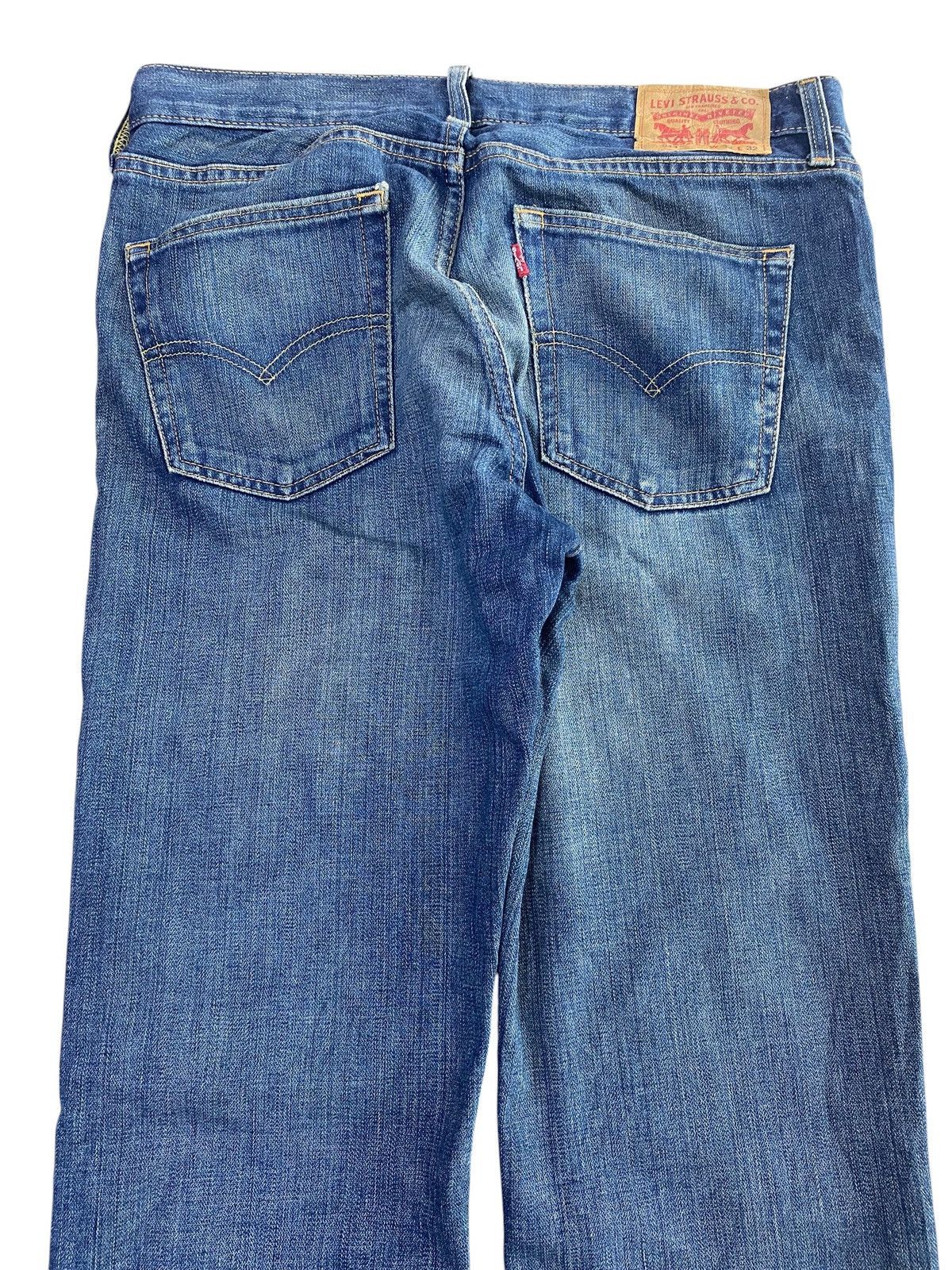 Levi's Vintage Levi’s 514 Faded Wash Style Ripped Jeans Size US 34 / EU 50 - 4 Thumbnail
