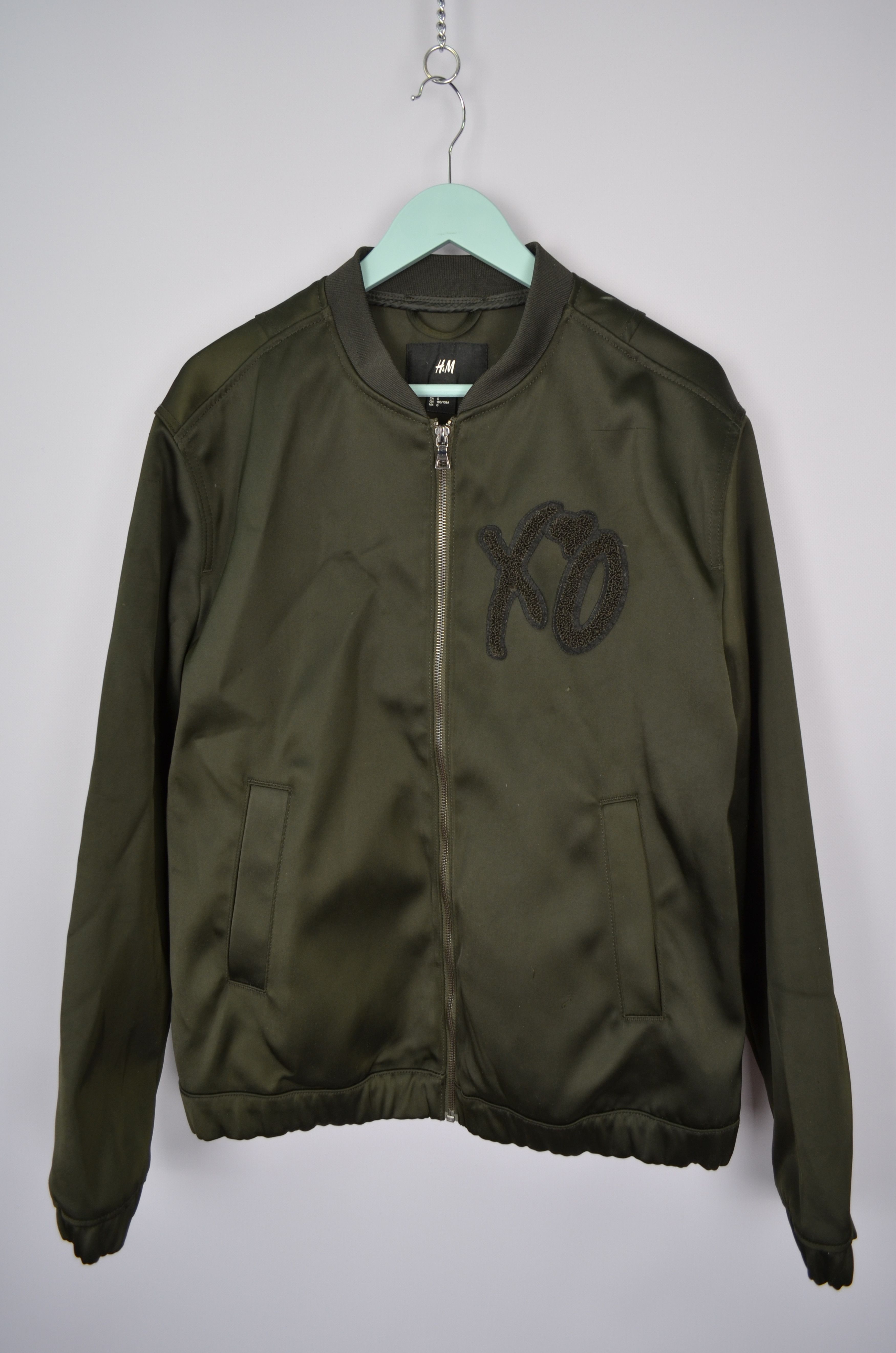 Designer × H&M × XO H&M XO Green Bomber Jacket Full Zip Size L Designer Size US L / EU 52-54 / 3 - 1 Thumbnail