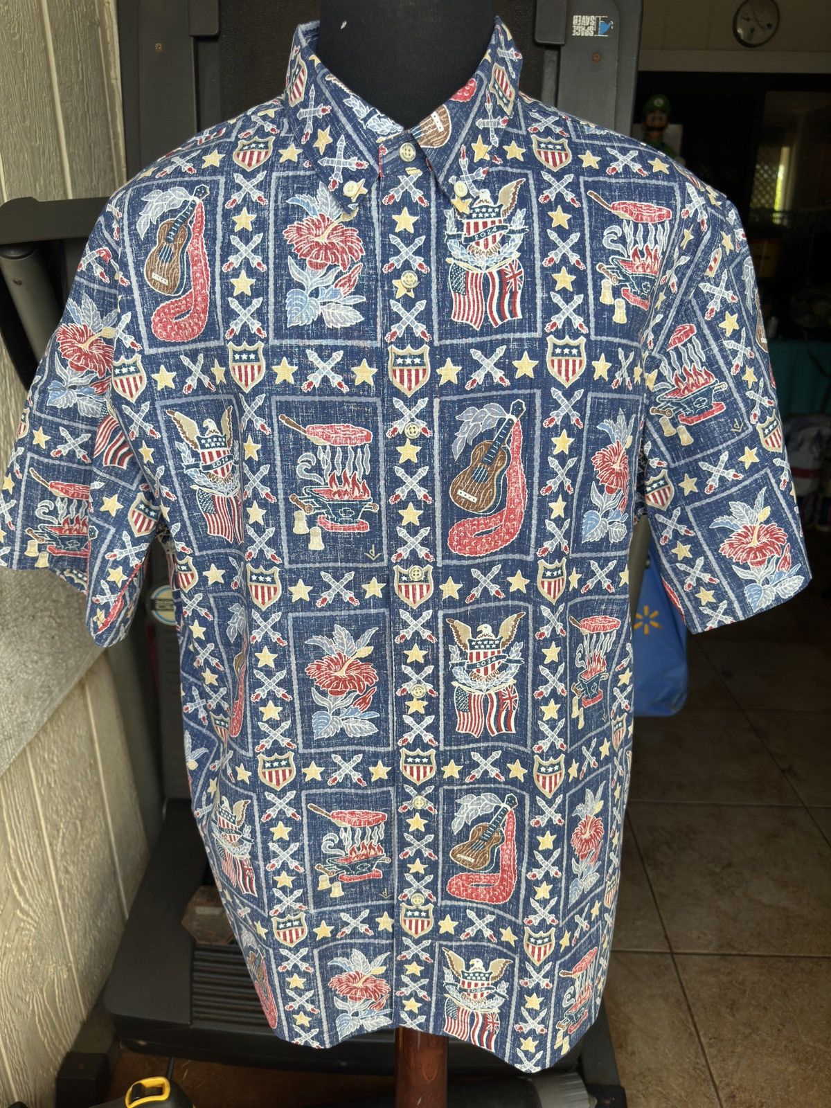 Reyn Spooner New Reyn Spooner Summer Commemorative 2024 Blue Men's XL Size US XL / EU 56 / 4 - 1 Thumbnail