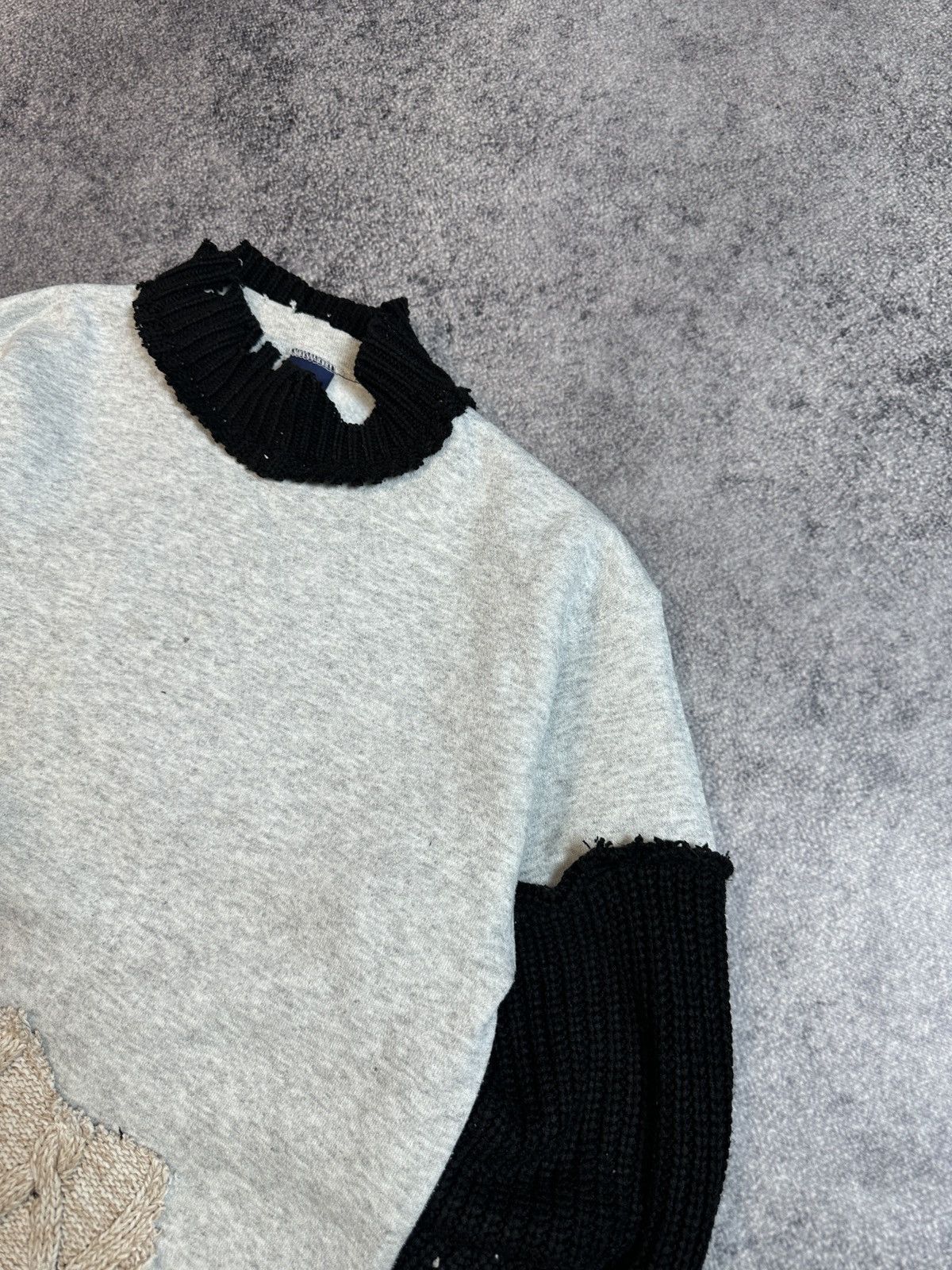 Other Y2K Custom Sweater Knit+Shirt Avant Garde Style Rare USA M Size US M / EU 48-50 / 2 - 4 Thumbnail