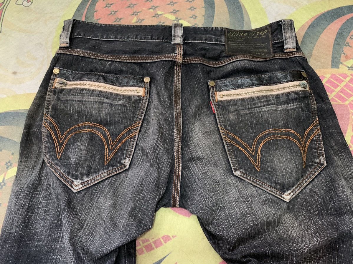Edwin Vintage Edwin Blue Trip distressed jeans Size US 34 / EU 50 - 16 Thumbnail