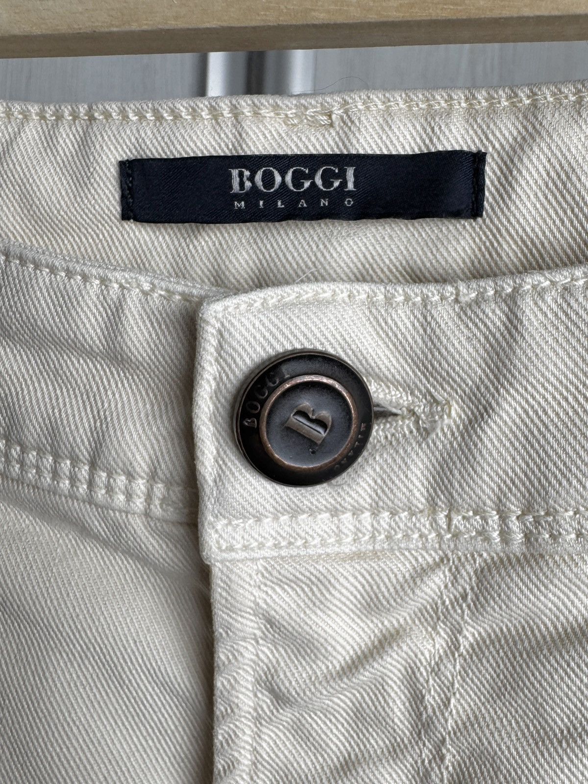 Boggi Boggi Milano Claude Creamy Beige Denim Jeans Chino Pants 34 Size US 34 / EU 50 - 5 Thumbnail