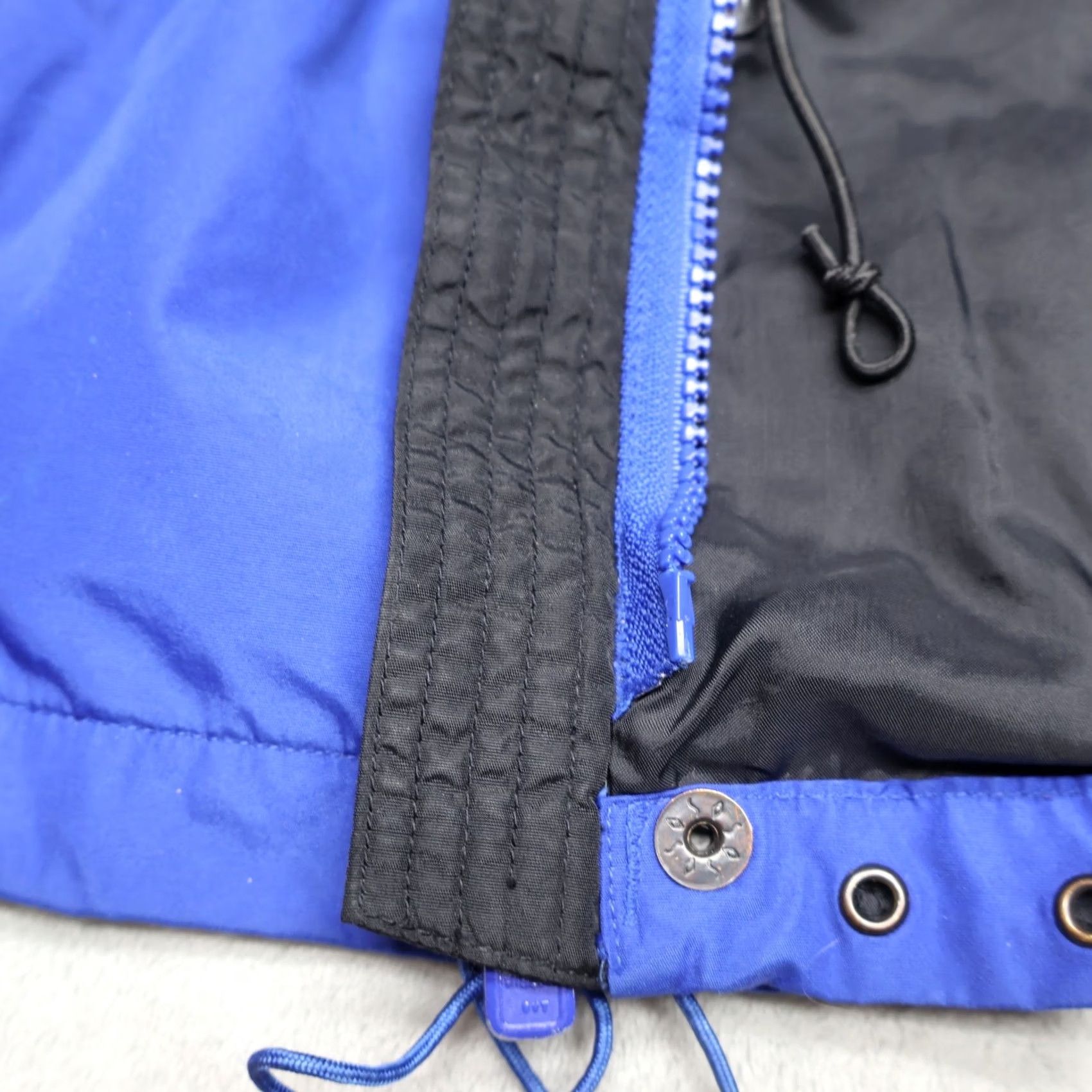 Doublet VINTAGE Columbia Jacket Mens Large Blue Double Whammy Rain Wind Hooded 3in1 Shell Size US L / EU 52-54 / 3 - 6 Thumbnail