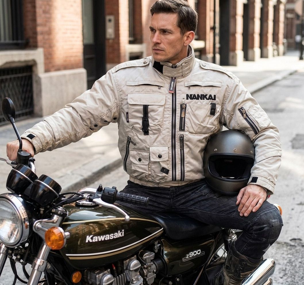 NANKAI TEAM CREW バイクジャケットサイズL現状 Japanese Brand × Sports Specialties Vintage Nankai Team Crew