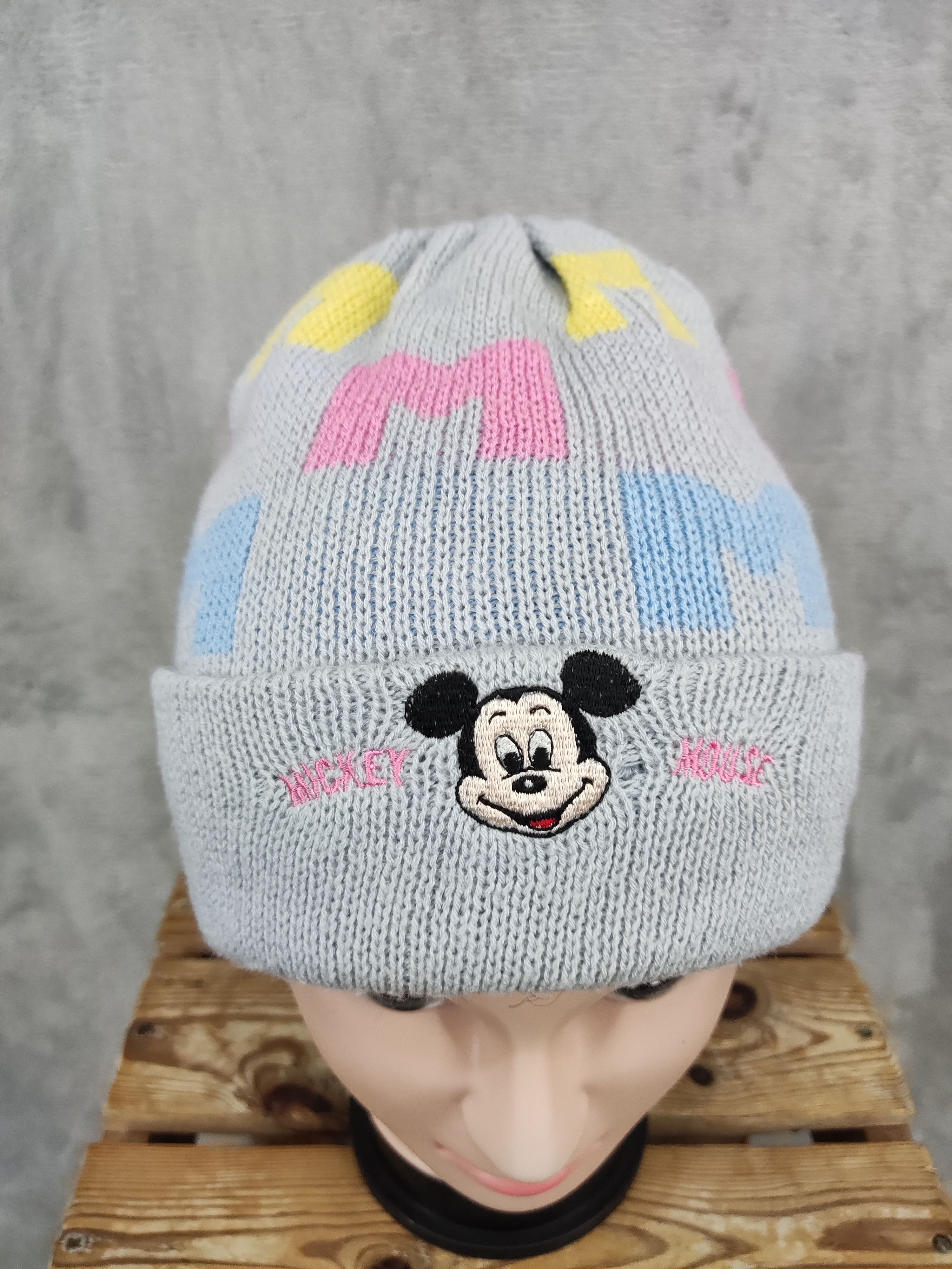 Disney × Mickey Mouse × Vintage Vintage Disney Mickey Mouse Beanie Hat Size ONE SIZE - 2 Thumbnail