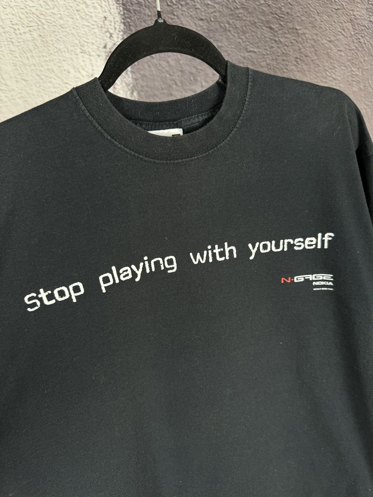 Band Tees × Vintage Vintage 2004 Nokia N-Gage Snow Tour rare long sleeve tee Size US M / EU 48-50 / 2 - 6 Thumbnail