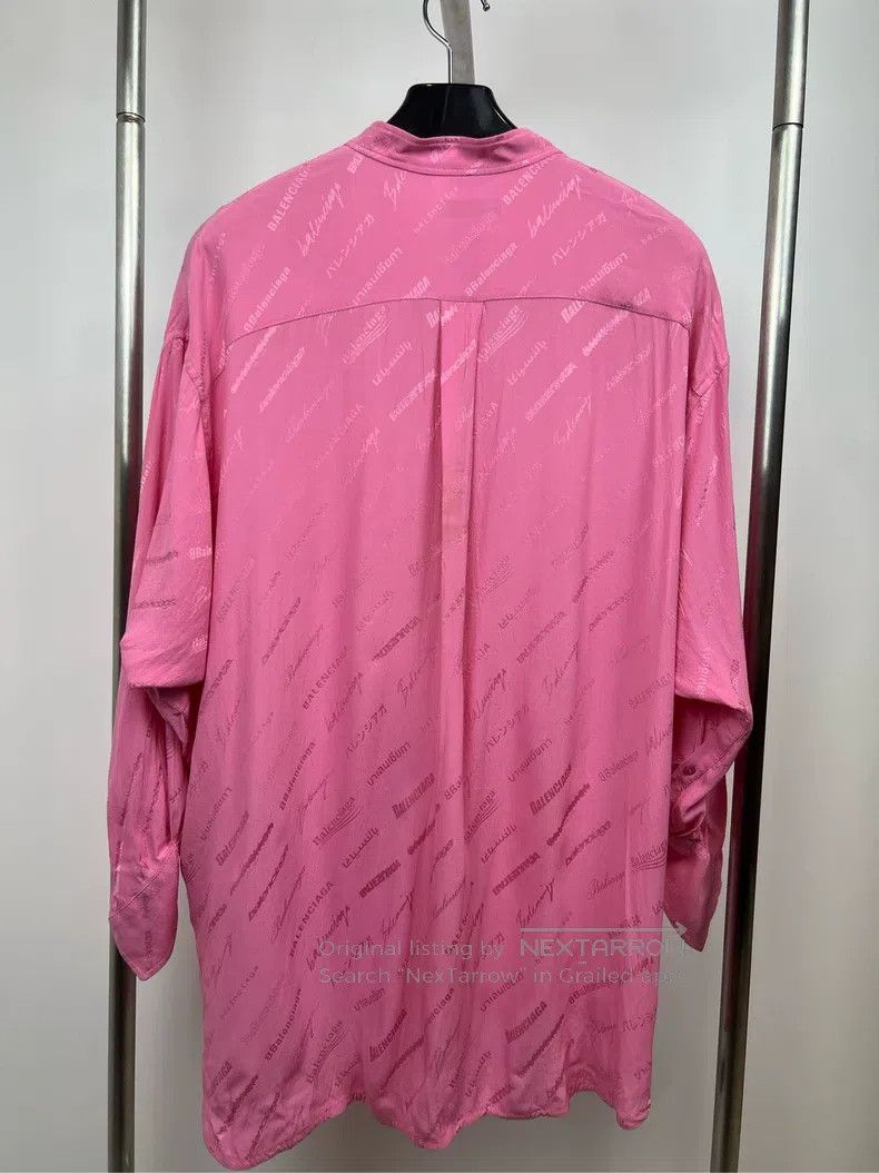 Balenciaga Balenciaga All-Over Print Shirt Size XXS / US 00 / IT 34 - 4 Thumbnail