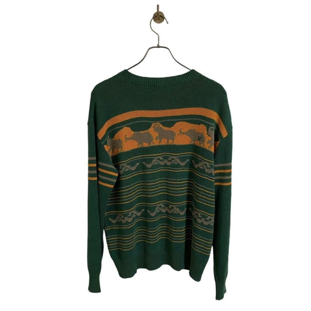Undercover UNDERCOVER 1997SS Elephant Knit Green Free Size Size ONE SIZE - 2 Thumbnail