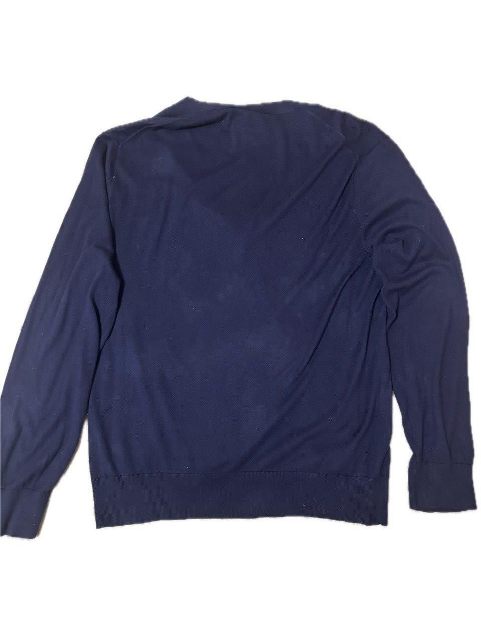 Polo Ralph Lauren Polo Ralph Lauren Pima Cotton Cardigan – Navy – Size L Size US L / EU 52-54 / 3 - 9 Thumbnail