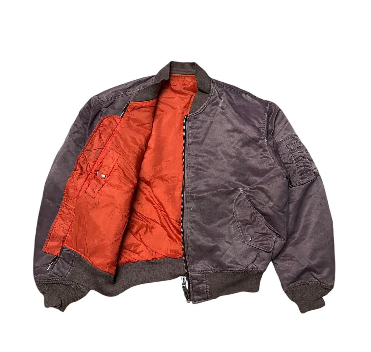 Japanese Brand type ma-1 bomber jacket Size US L / EU 52-54 / 3 - 3 Thumbnail