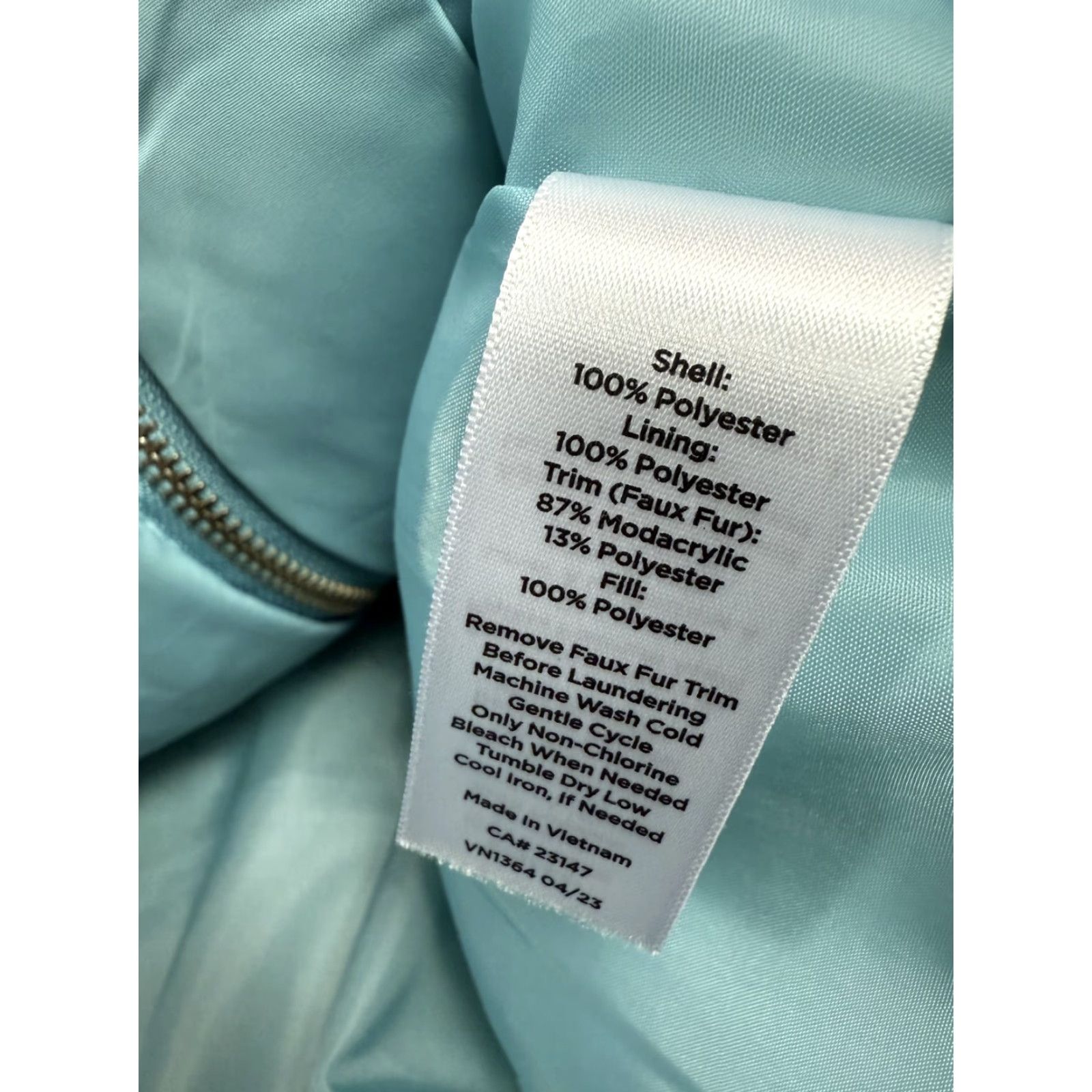 Talbots Talbots Women's Blue Quilted Insulated Vest Outdoor Full Zip Sleeveless Sz M Stepped Sleeveless Quilted Vest Insulated Blue Size M / US 6-8 / IT 42-44 - 7 Thumbnail