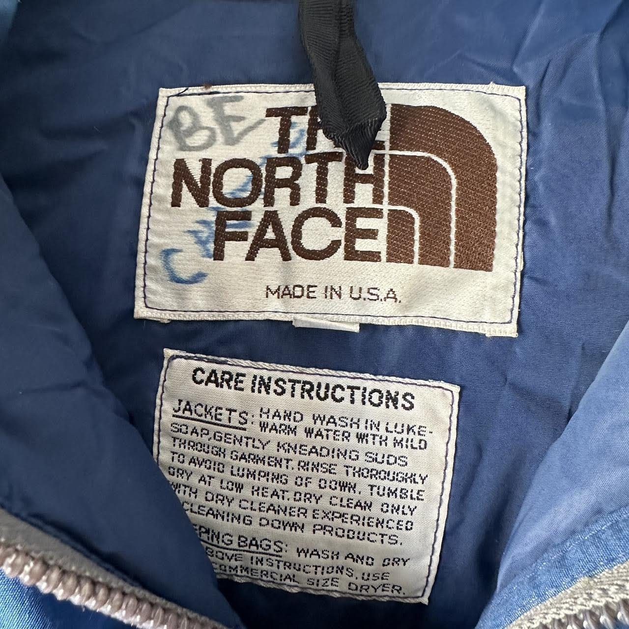 The North Face VTG 1970s The North Face Brown Label Down Blue Puffer Jacket Size US M / EU 48-50 / 2 - 3 Thumbnail
