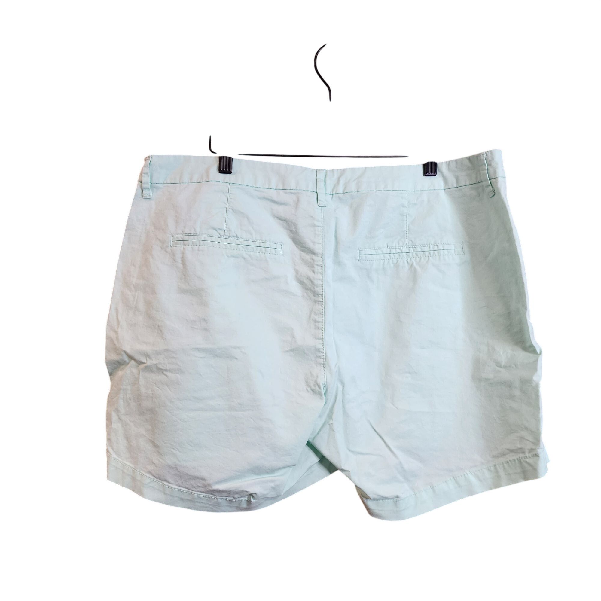 Old Navy Old Navy Women 16 Shorts Stretch Slit Pockets pale green Fla Size 38" / US 16 / IT 52 - 2 Thumbnail