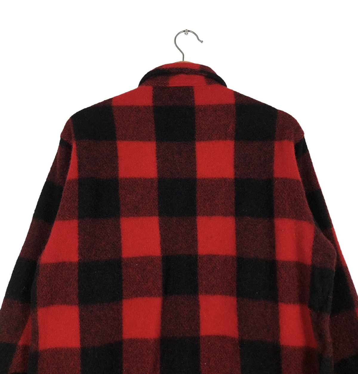 Vintage 🔥VINTAGE WORK JACKET WOOLRICH MADE IN USA TARTAN DESIGN Size US M / EU 48-50 / 2 - 11 Thumbnail
