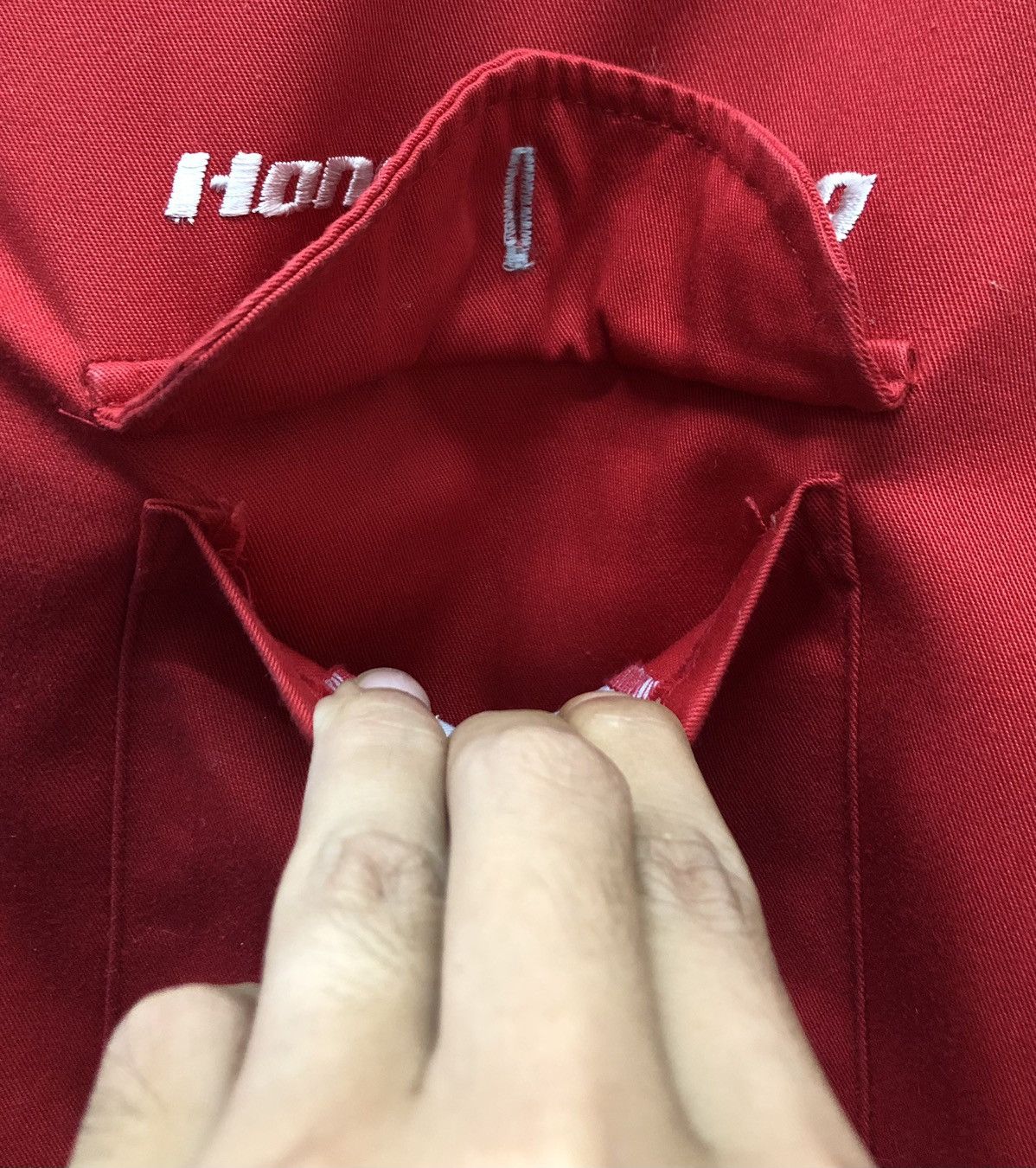 Honda Honda Racing Suzuka Circuit Button-Up Shirt – Red (Size M) Size US M / EU 48-50 / 2 - 6 Thumbnail