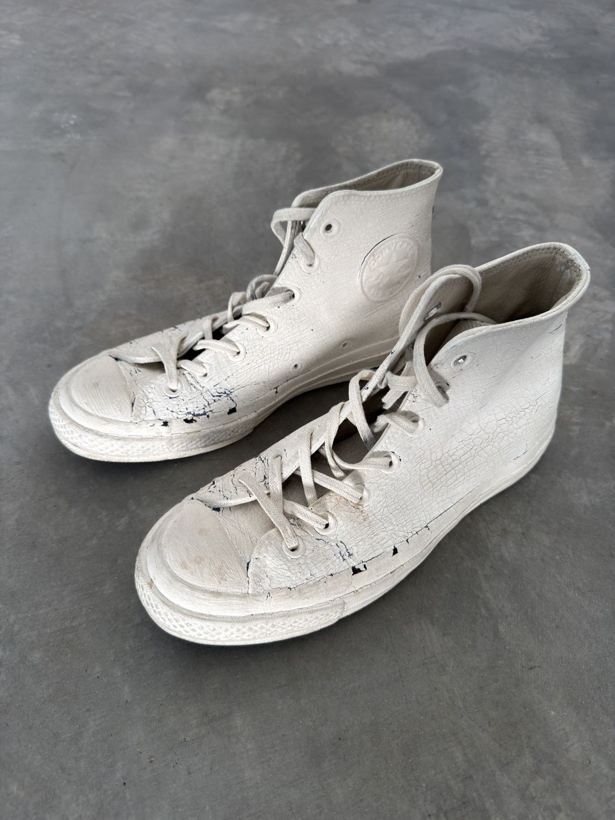 Converse × Maison Margiela *sold Maison margiela x converse high tops Size US 6 / EU 39 - 4 Thumbnail