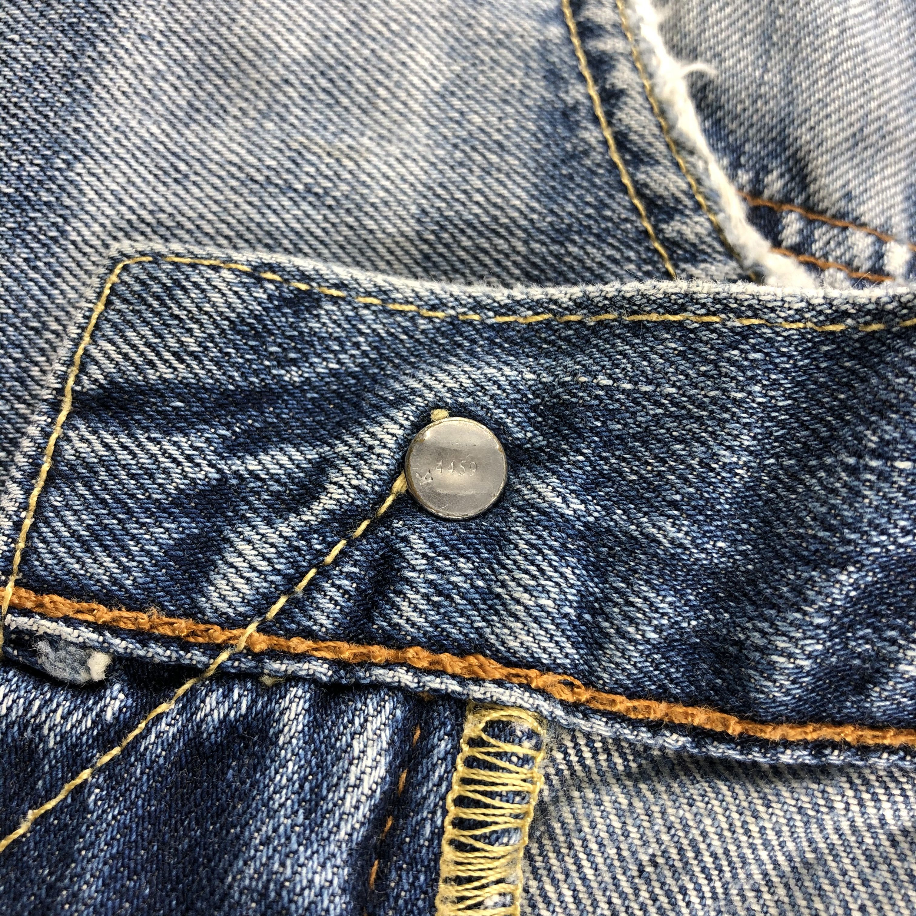 Levi's × Vintage Vintage Distress Blue Wash Levis 503 Jeans-JM1420 Size US 34 / EU 50 - 9 Thumbnail