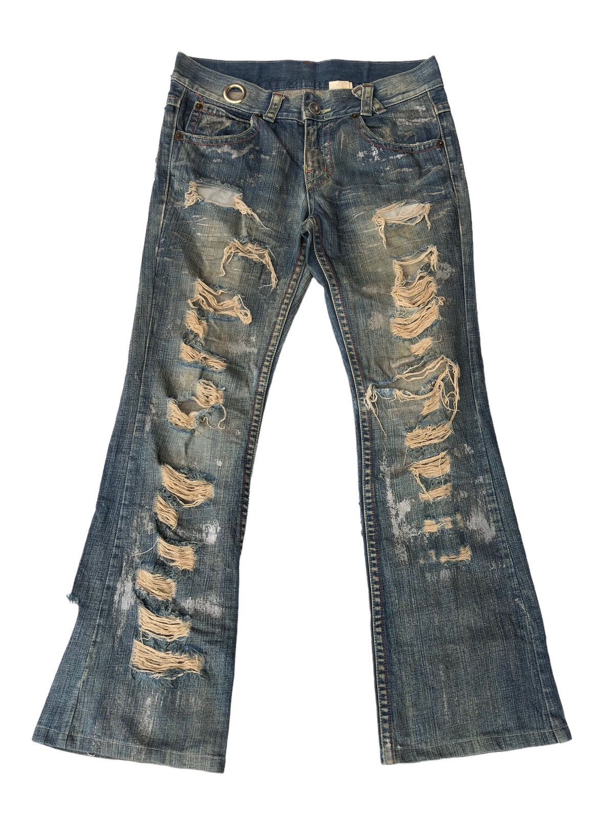 If Six Was Nine LGB Lazy Wolf Flared Denim | Grailed