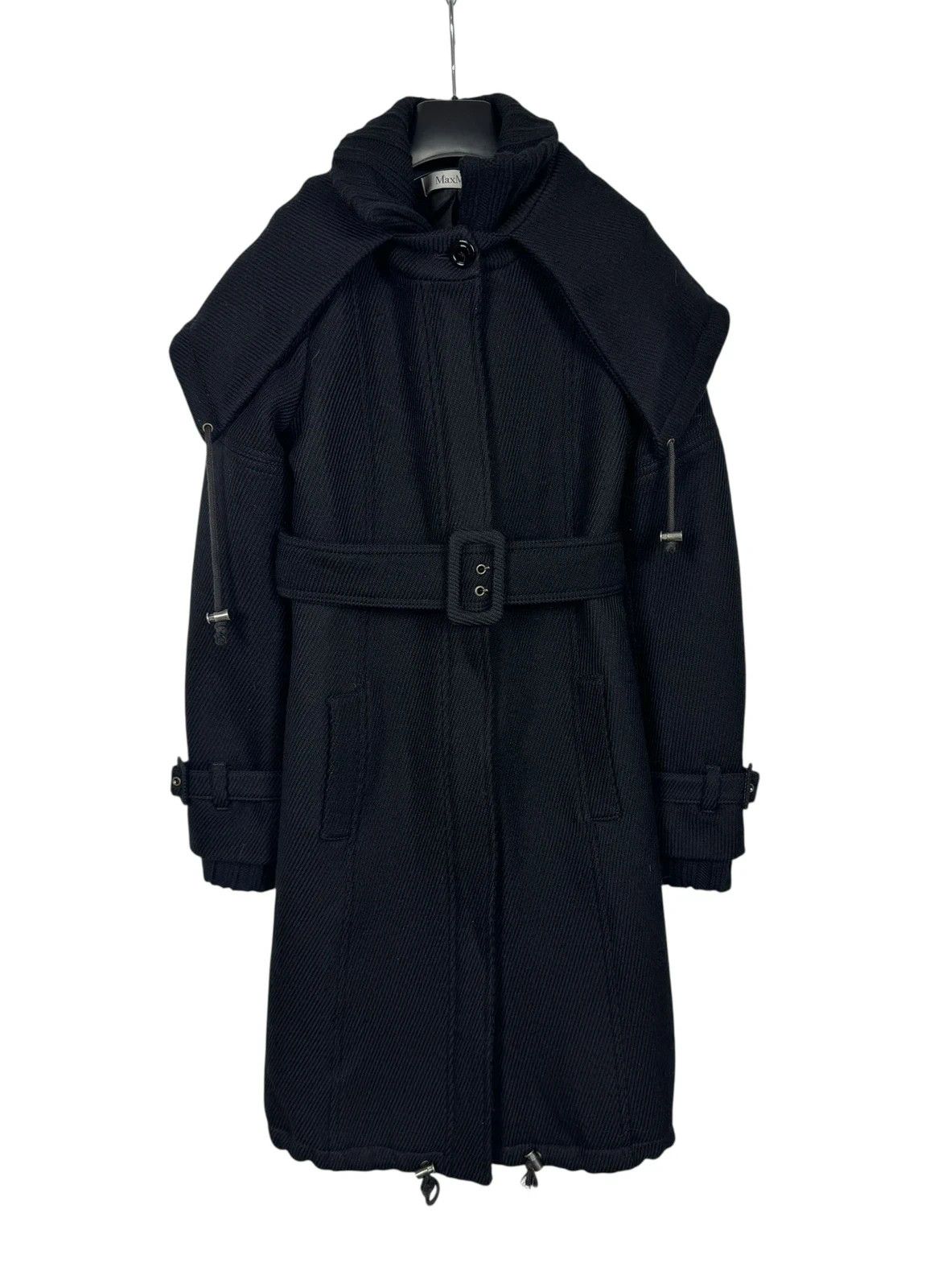 Max Mara Max Mara Wool Coat Belted Twill size UK6 US4 Size XS / US 0-2 / IT 36-38 - 11 Thumbnail