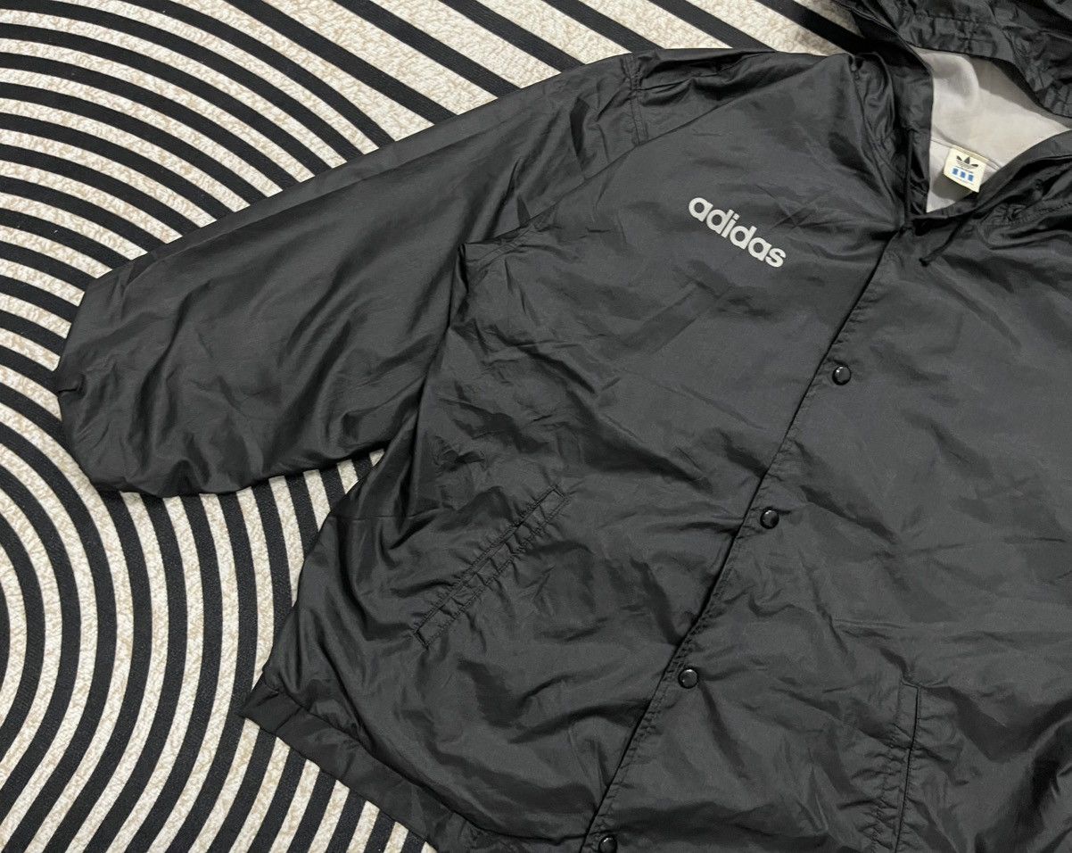 Adidas × Japanese Brand × Vintage 80s ADIDAS BIG LOGO HOODIE LIGHT JACKET RARE Size US M / EU 48-50 / 2 - 5 Thumbnail