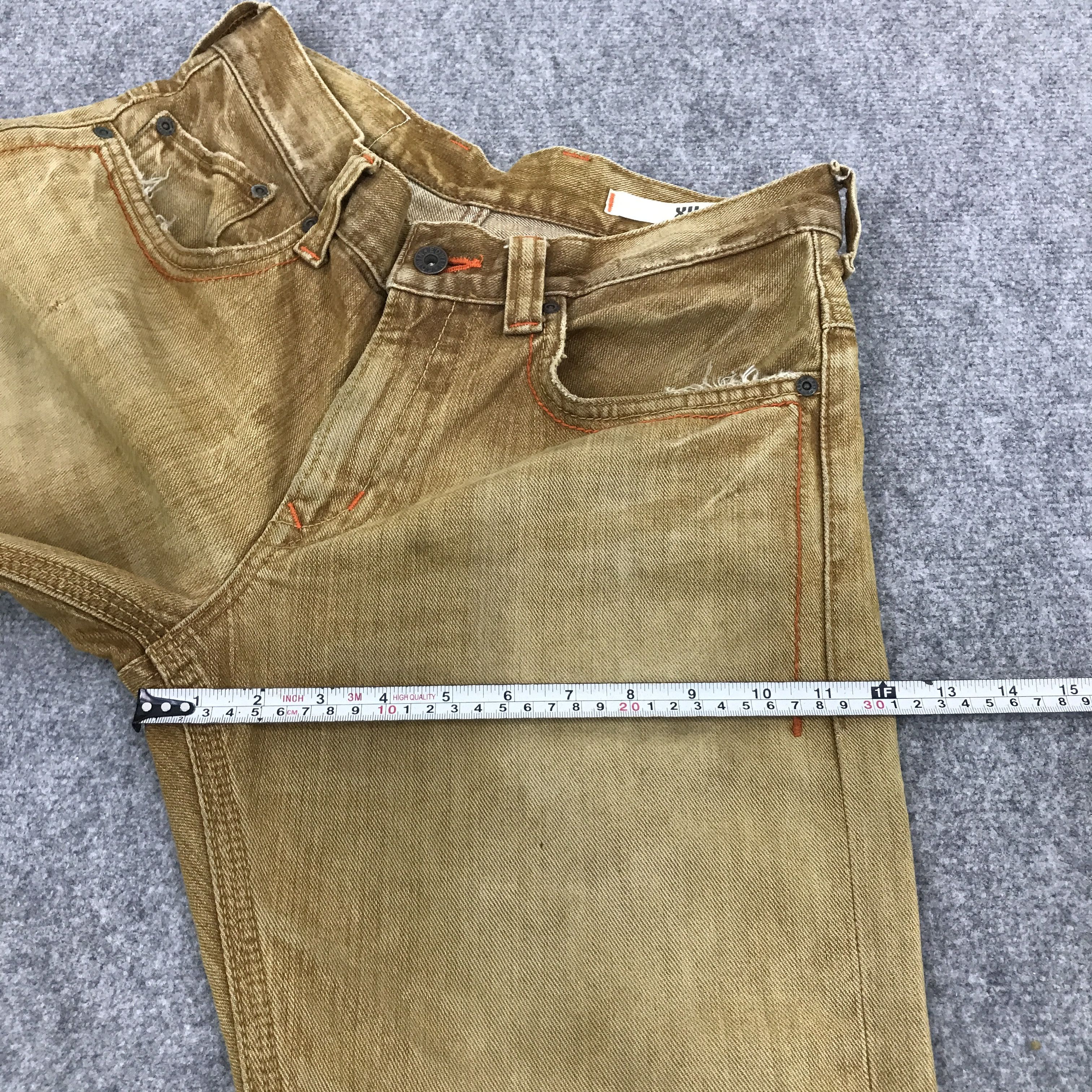 Edwin × Japanese Brand FLARE EDWIN JAPAN IF SIX WAS NINA STYLE BOOTCUT PANTS Size US 30 / EU 46 - 11 Thumbnail