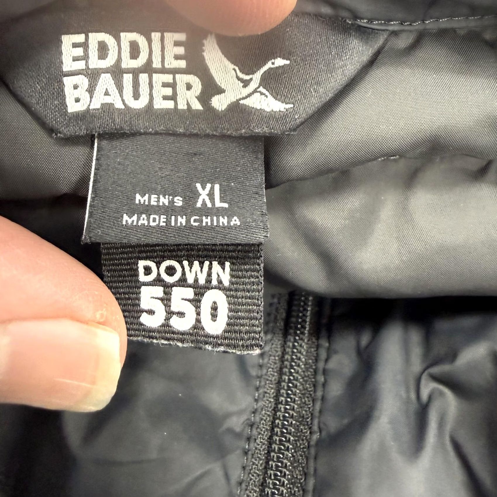 Eddie Bauer Eddie Bauer Puffer Vest Mens XL Gray 550 Down Full Zip Stretch Pockets Outdoor Size US XL / EU 56 / 4 - 3 Thumbnail