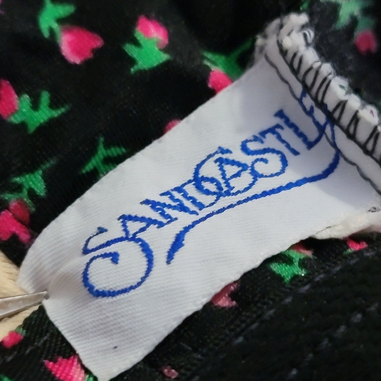 Vintage Vintage 60s SANDCASTLE One Piece Floral Swimsuit Suit Size ONE SIZE - 7 Thumbnail