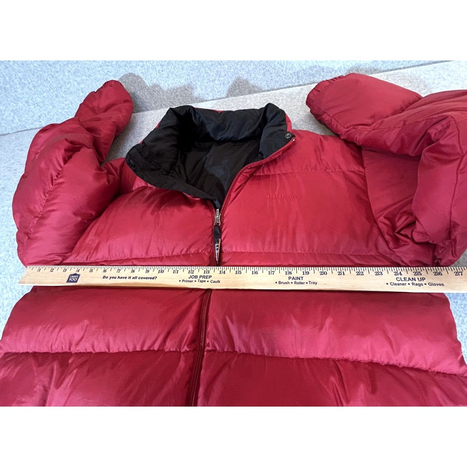 Vintage VINTAGE LL Bean Jacket Mens LT Red Down Puffer Coat N/A Size US L / EU 52-54 / 3 - 4 Thumbnail