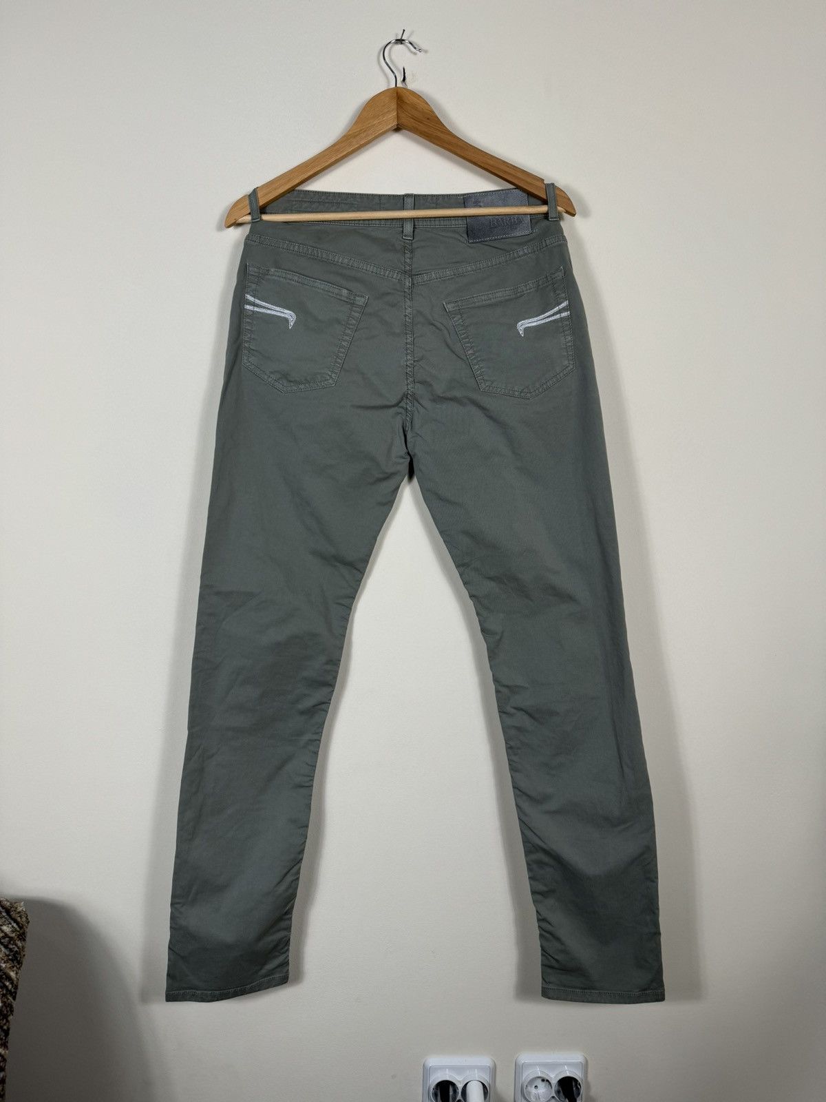Barba Napoli Barba Napoli Luxury Denim Chinos Pants Size US 33 - 1 Thumbnail