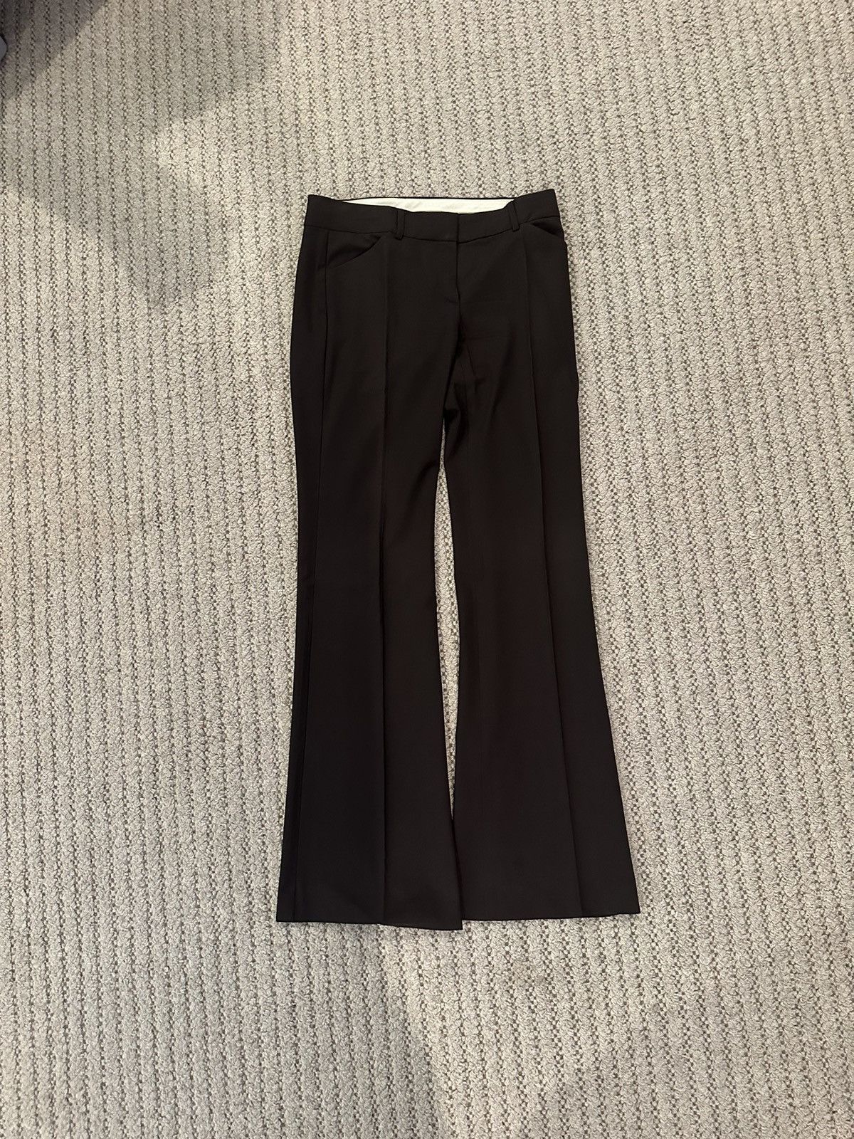 Theory Vintage Theory Black Wide Leg Pant Size 27" / US 4 / IT 40 - 1 Thumbnail
