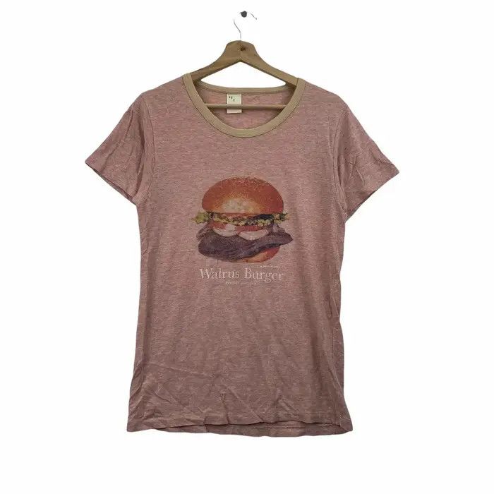 N.Hoolywood Vtg 2005 Collection N.HOOLYWOOD WALRUS BURGER Tee Size US S / EU 44-46 / 1 - 1 Thumbnail