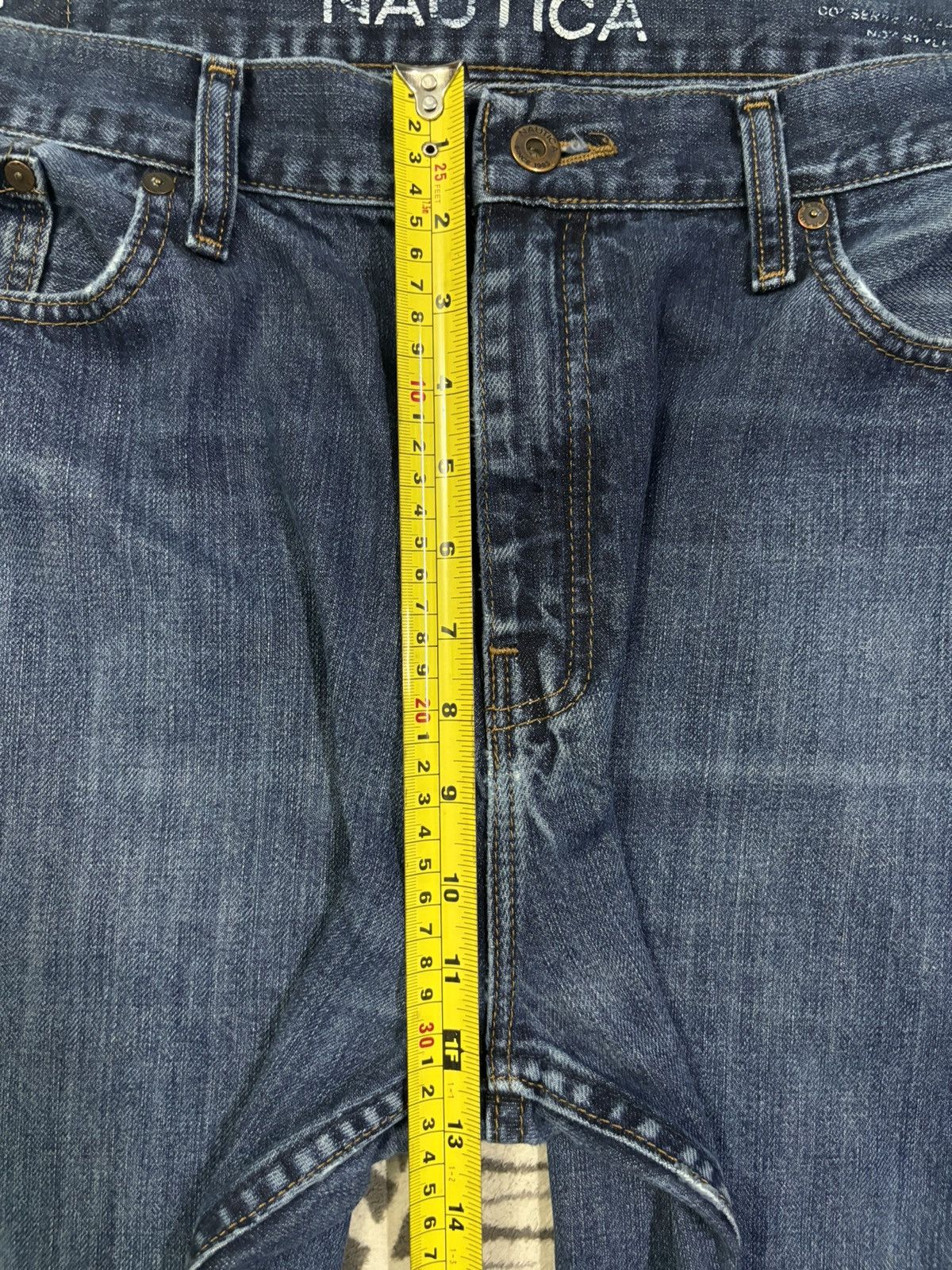Nautica Vintage Y2K Nautica Regular Straight Blue Denim Jeans Size US 38 / EU 54 - 17 Thumbnail