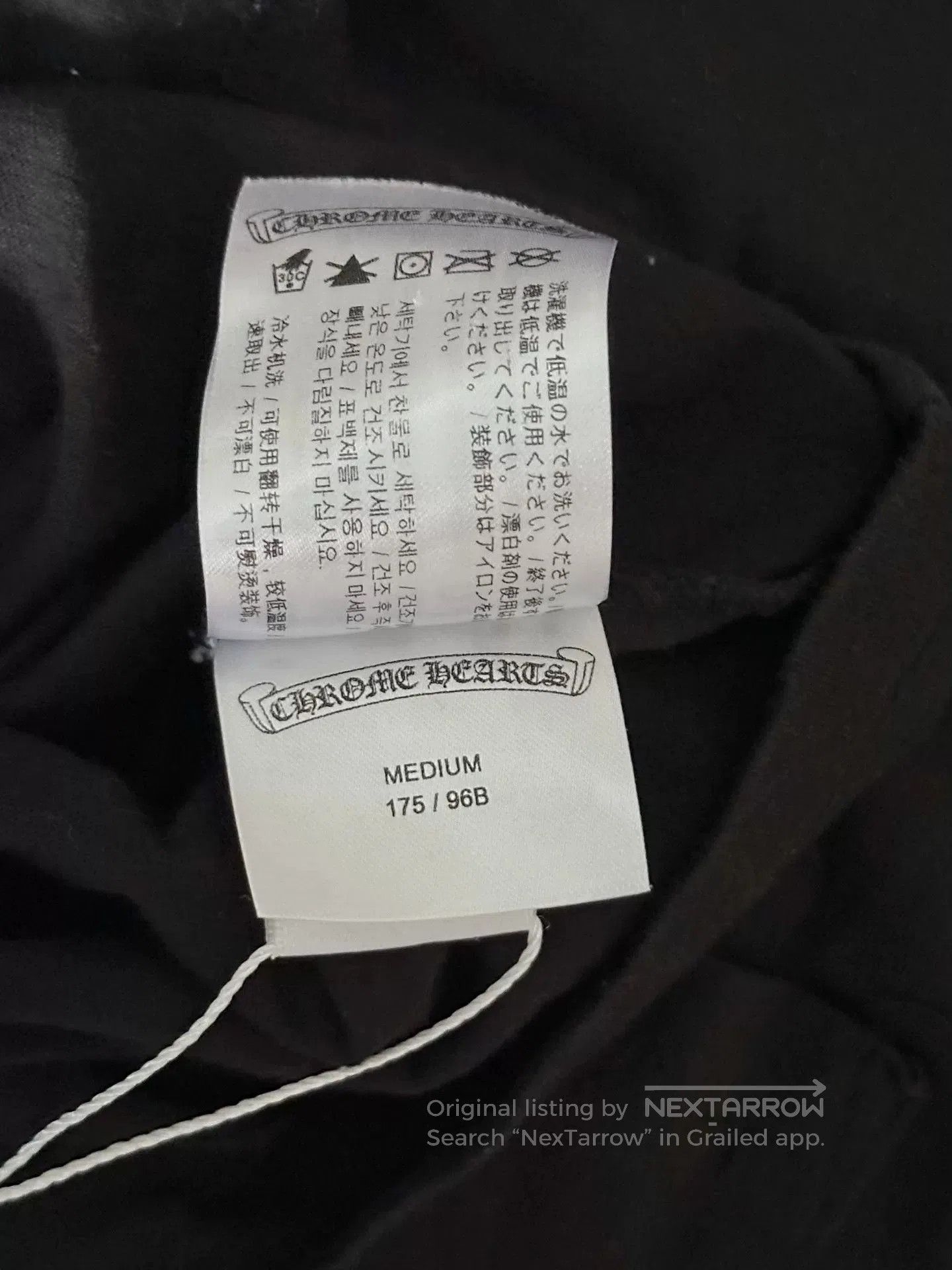 Chrome Hearts Chrome Hearts Black Short - Sleeve Tee. Size US M / EU 48-50 / 2 - 5 Thumbnail
