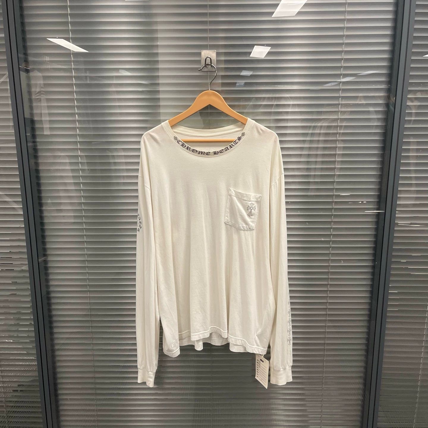 Chrome Hearts Chrome Hearts crew cross print long sleeve XL 99New Size US XL / EU 56 / 4 - 1 Thumbnail