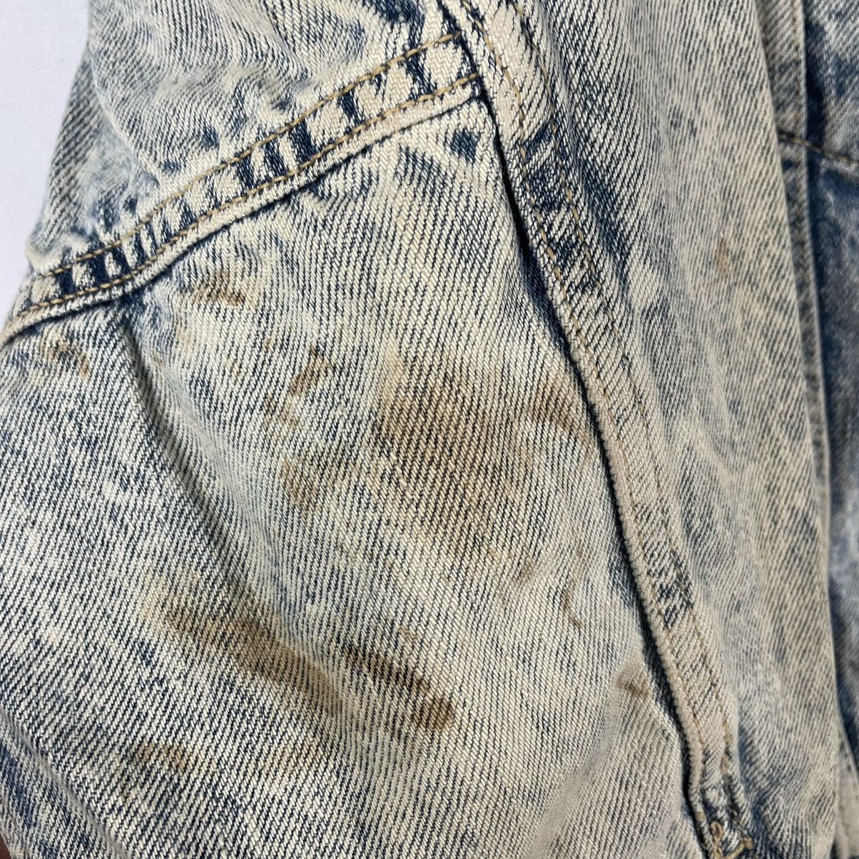 Designer × Edwin × Vintage 🔥Trash🔥Vintage Edwin 5464 Stone Washed Trucker Denim Jacket Size US M / EU 48-50 / 2 - 10 Thumbnail