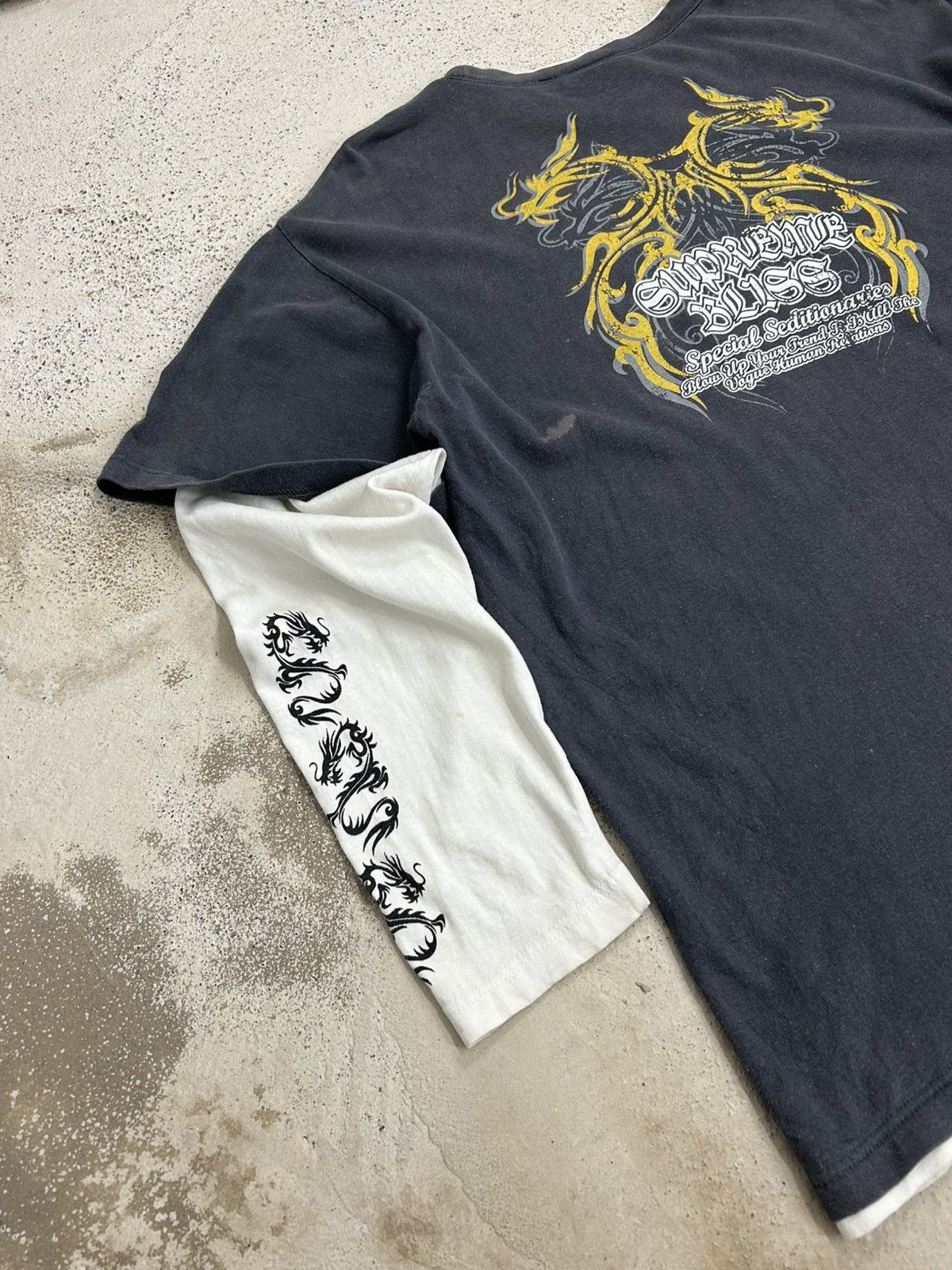 Affliction Barcedos Supreme Bliss Edition Seditionaries Dragon Tatoo Size US L / EU 52-54 / 3 - 4 Thumbnail